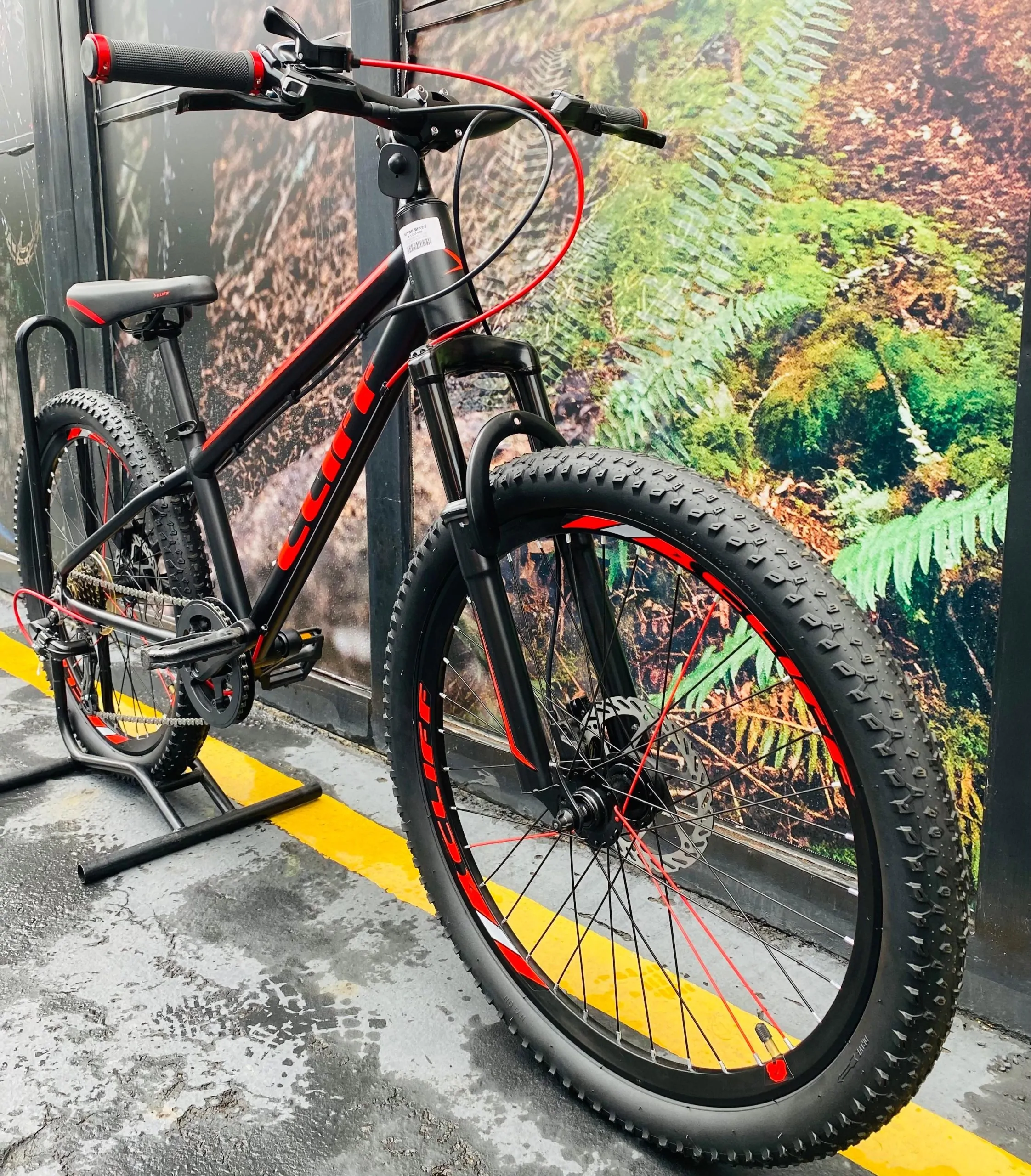 BICICLETA PARA NIÑOS RIN 24 CLIFF LIZARD HD/NEGRO-ROJO - Imagen 2