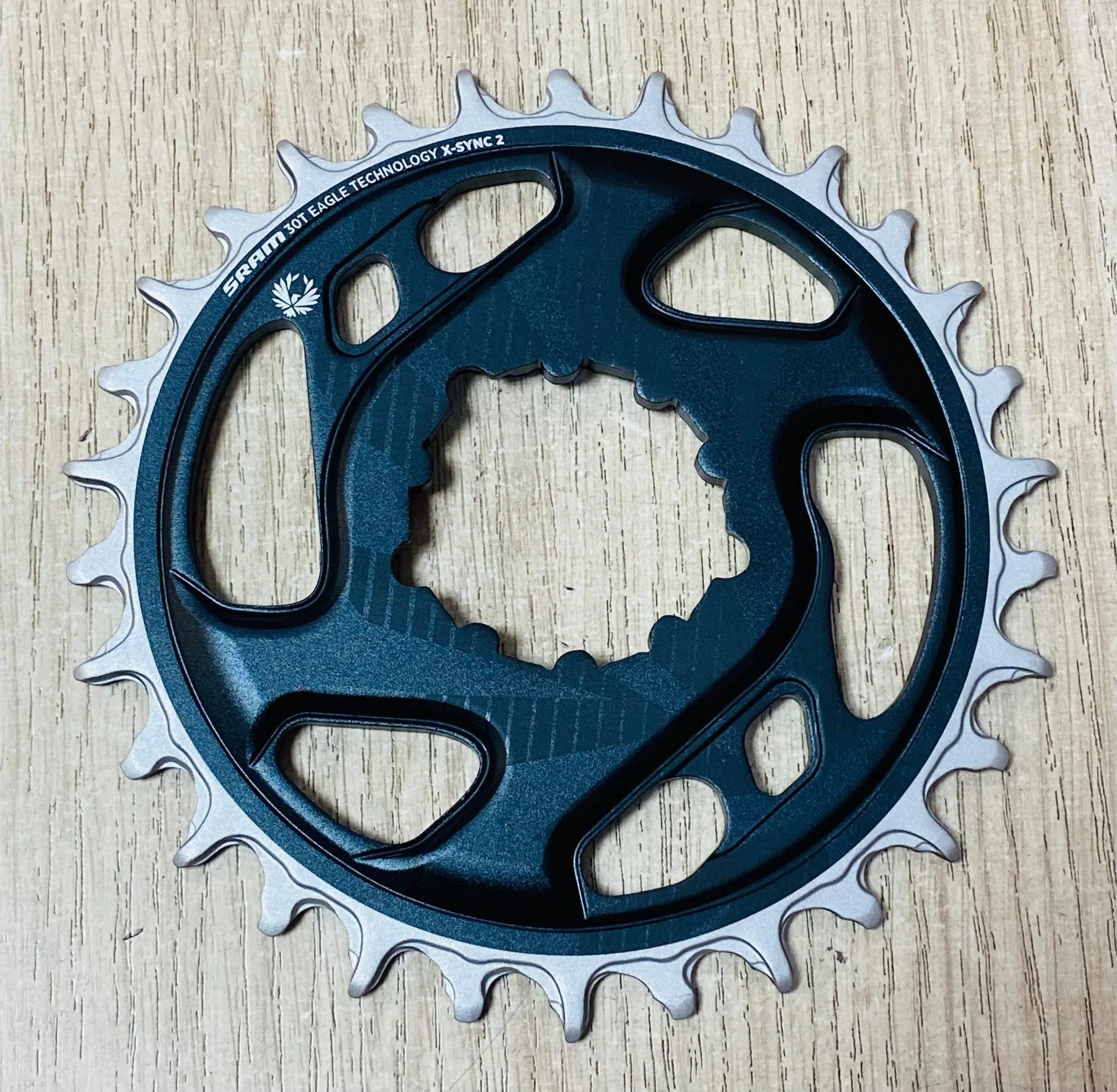 CORONILLA SRAM GX EAGLE 30D 3OS LUNAR PLATA PARA BICI MTB - Imagen 3