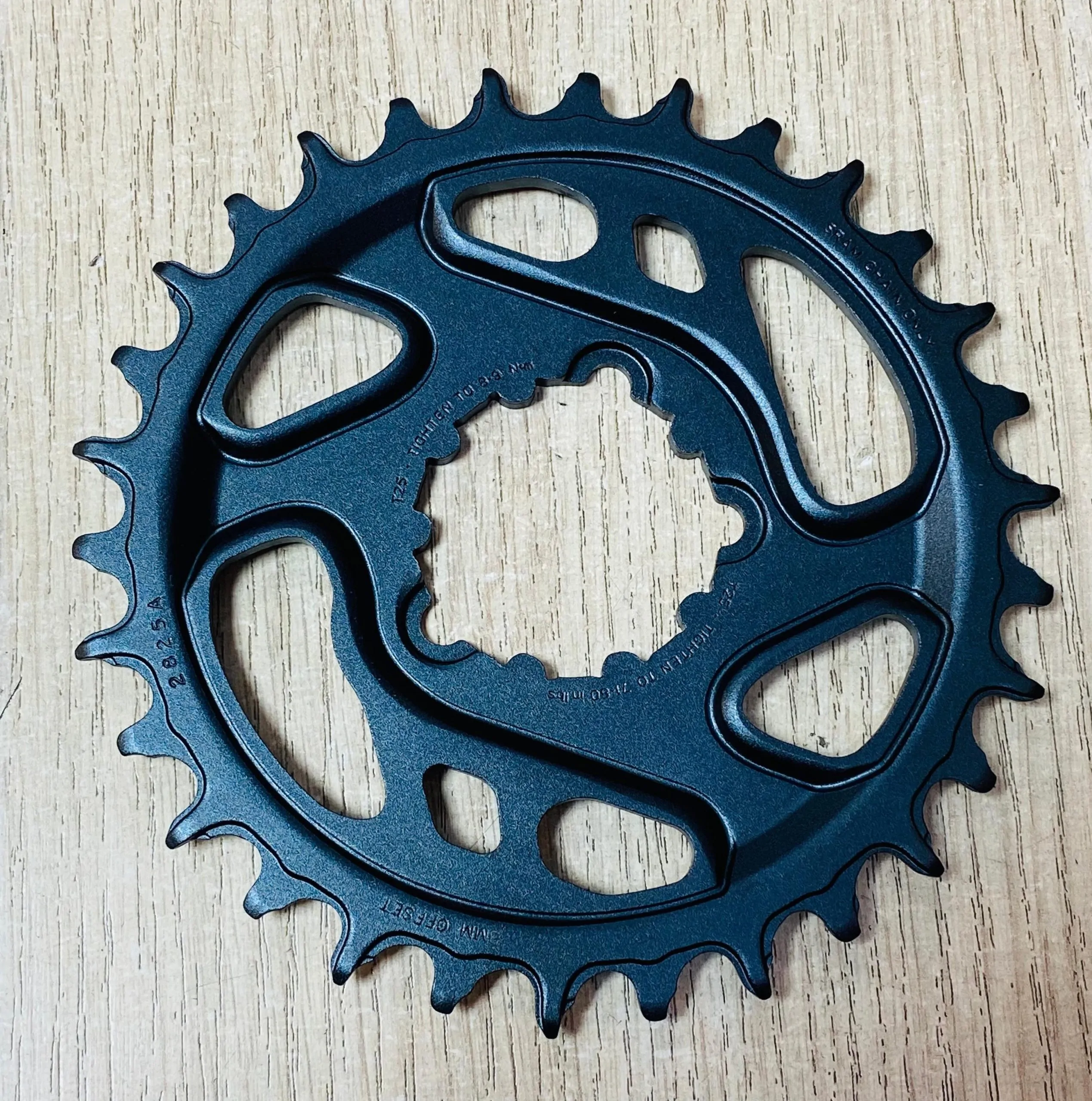 CORONILLA SRAM GX EAGLE 30D 3OS LUNAR PLATA PARA BICI MTB - Imagen 6