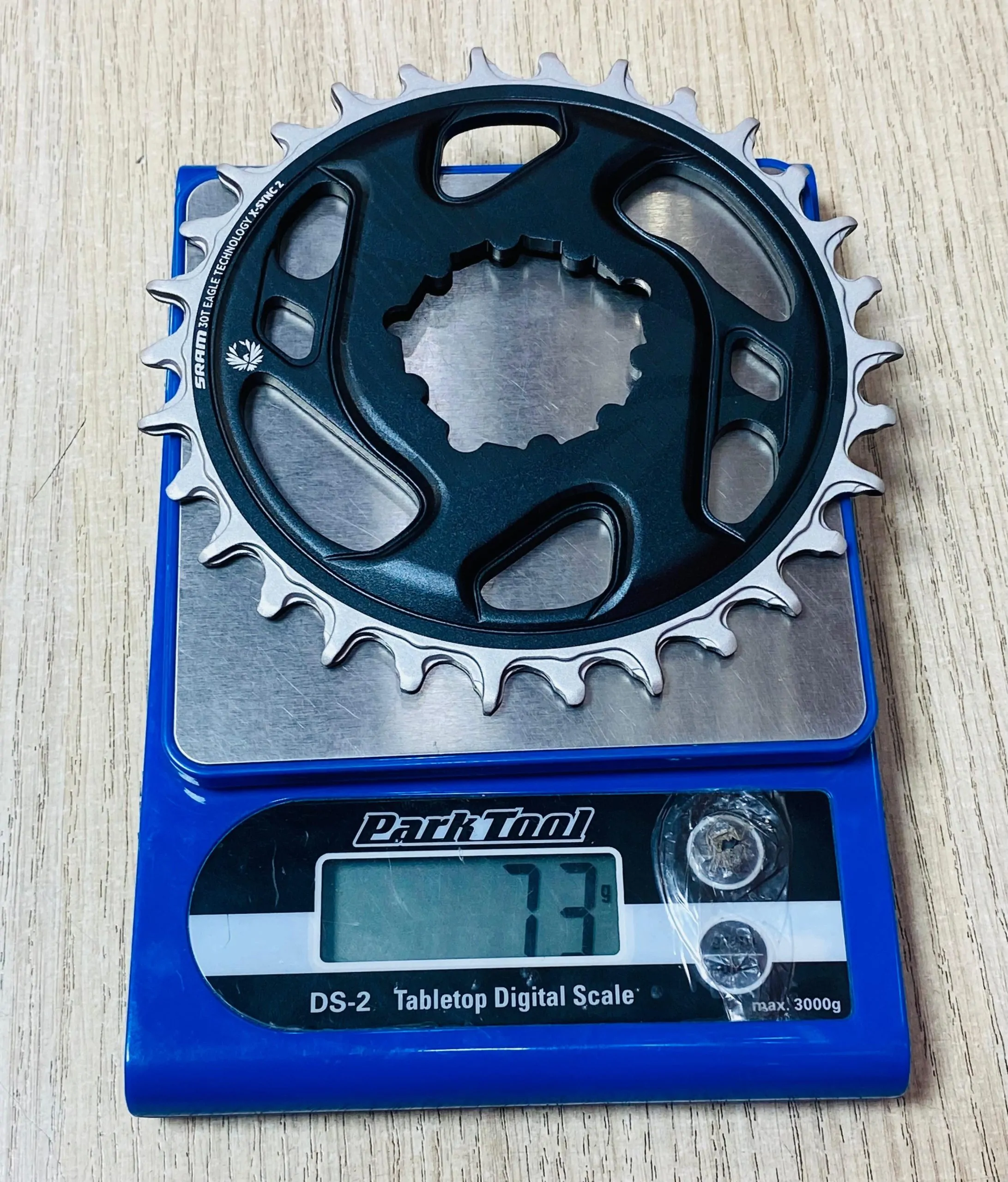 CORONILLA SRAM GX EAGLE 30D 3OS LUNAR PLATA PARA BICI MTB - Imagen 7