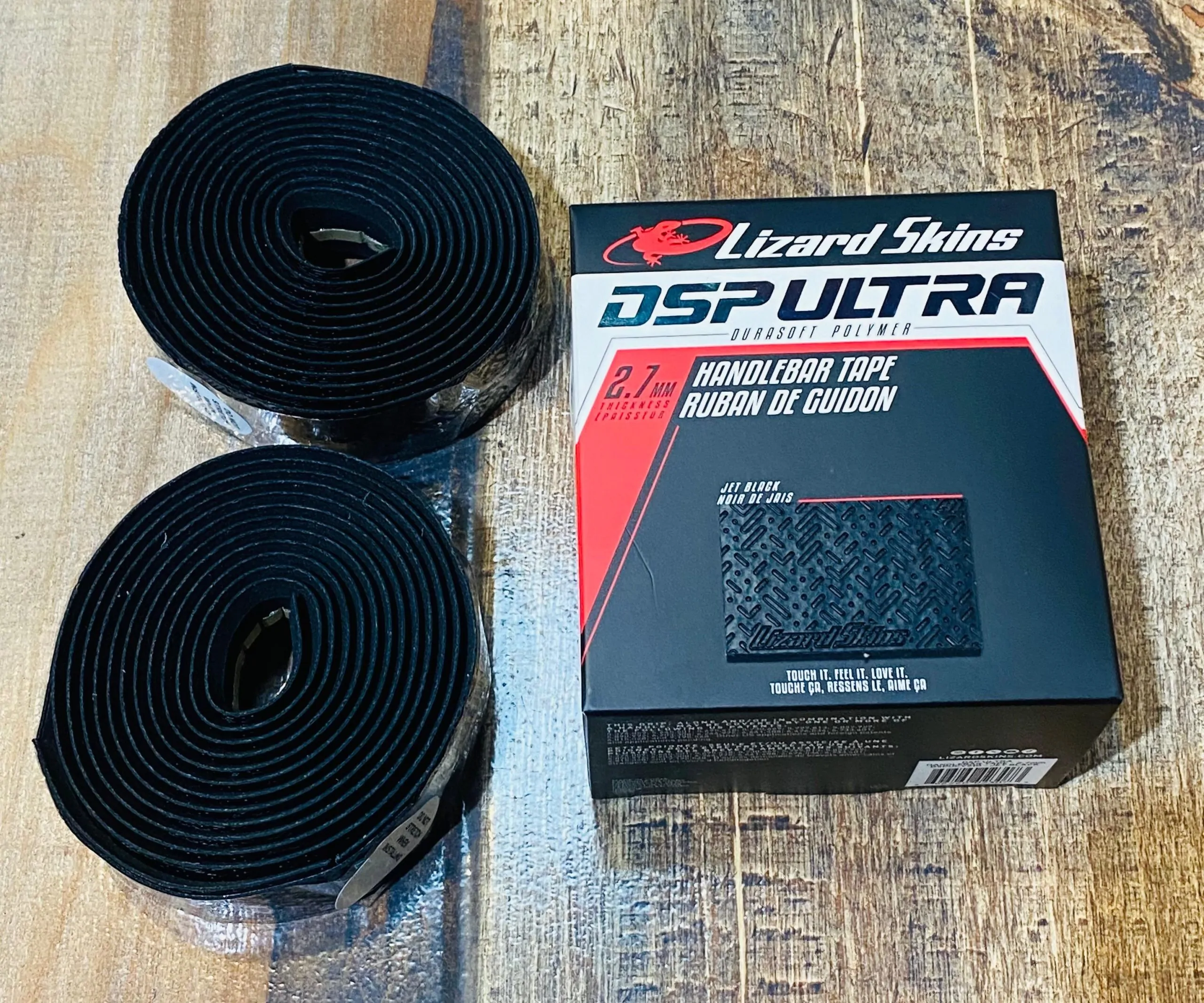 G CINTA DE MANUBRIO RUTA LIZARD SKINS DSP ULTRA 2.7MM – NEGRO - Imagen 4