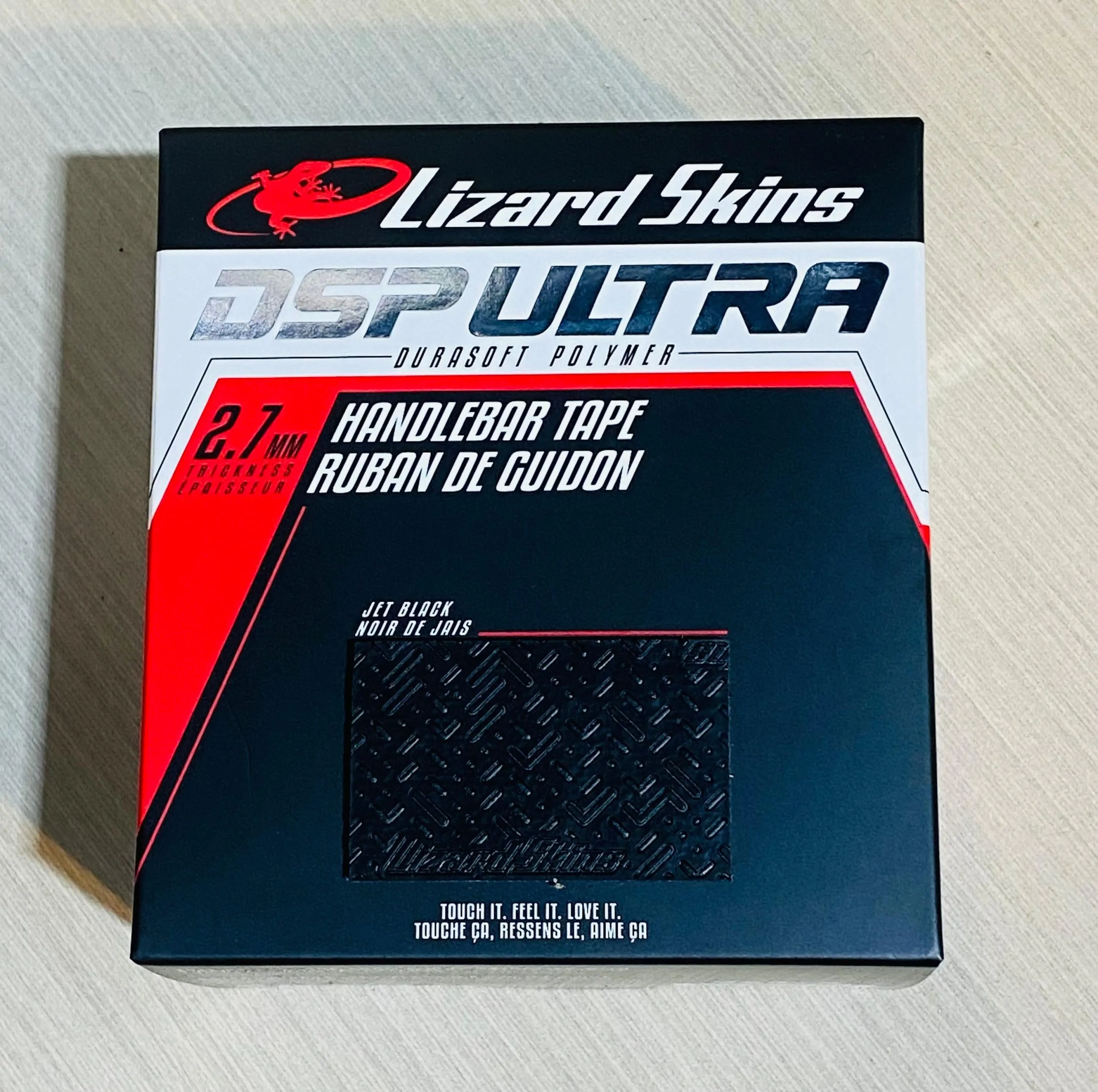 S CINTA DE MANUBRIO RUTA LIZARD SKINS DSP ULTRA 2.7MM – NEGRO - Imagen 5