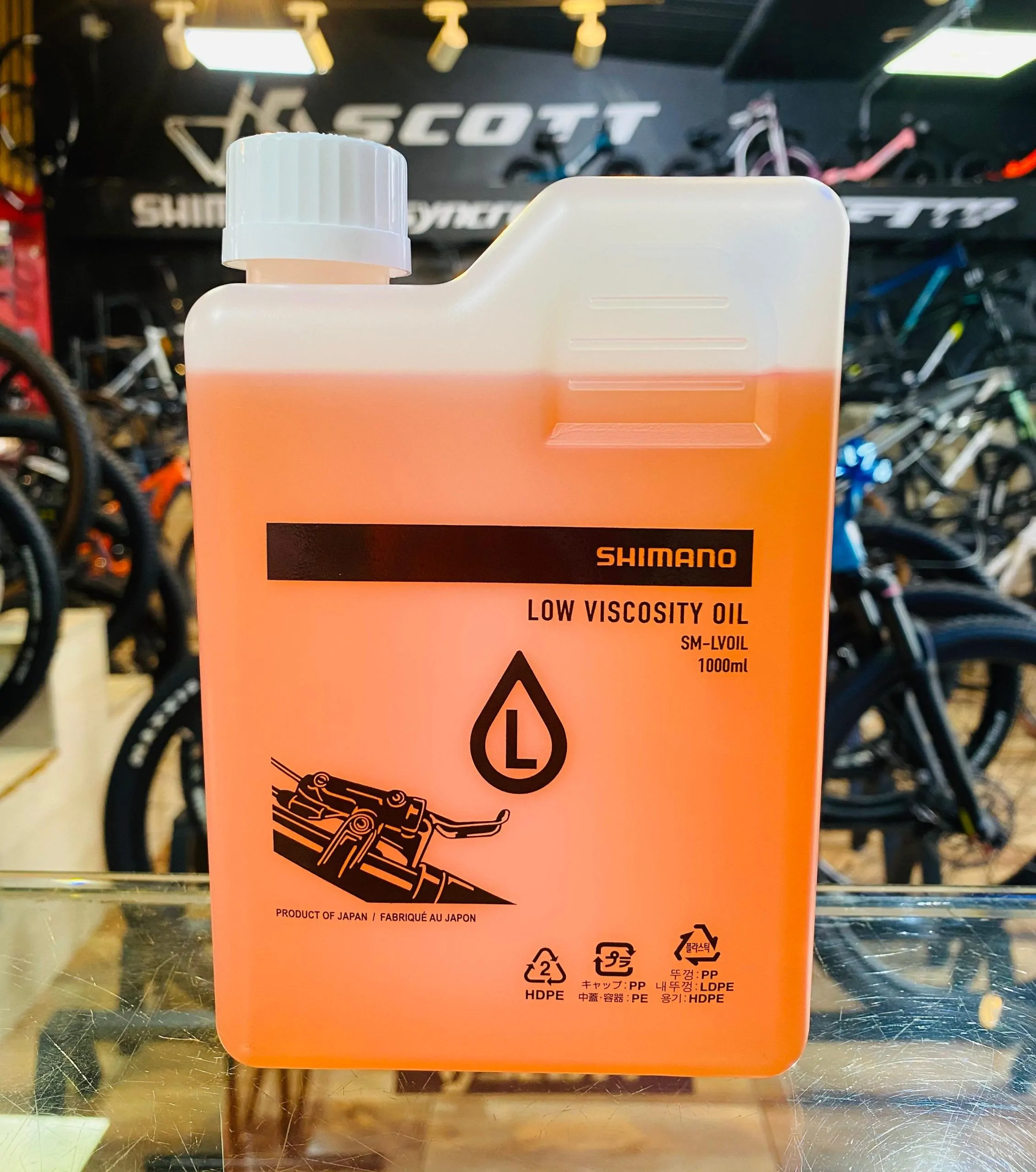 ACEITE FRENO DISCO SM-LVOIL 1000ML NEW SHIMANO (706123) - Imagen 2