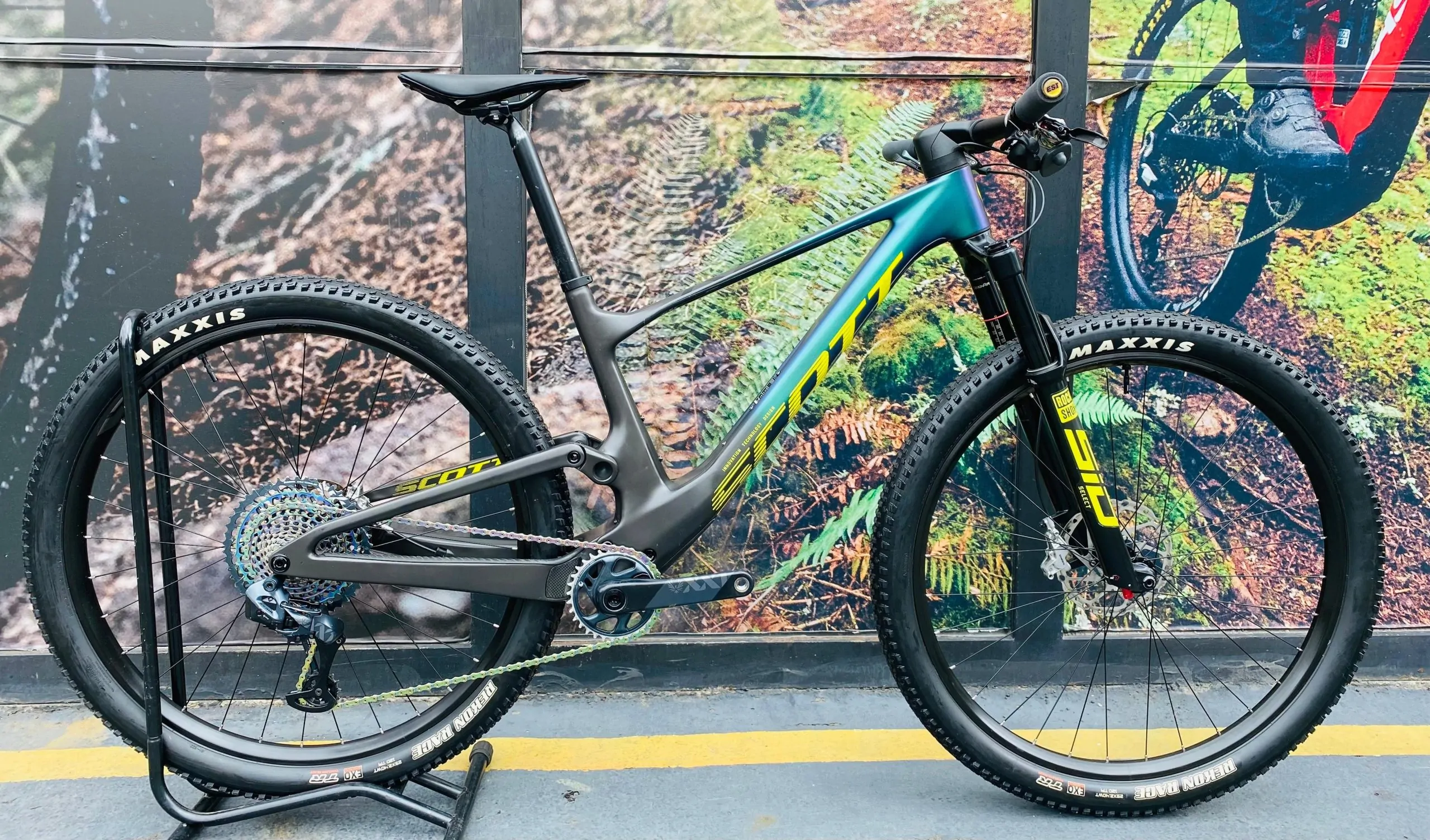 A BICICLETA SCOTT SPARK TEAM ISSUE SRAM XX1 AXS 12SPD - Imagen 1