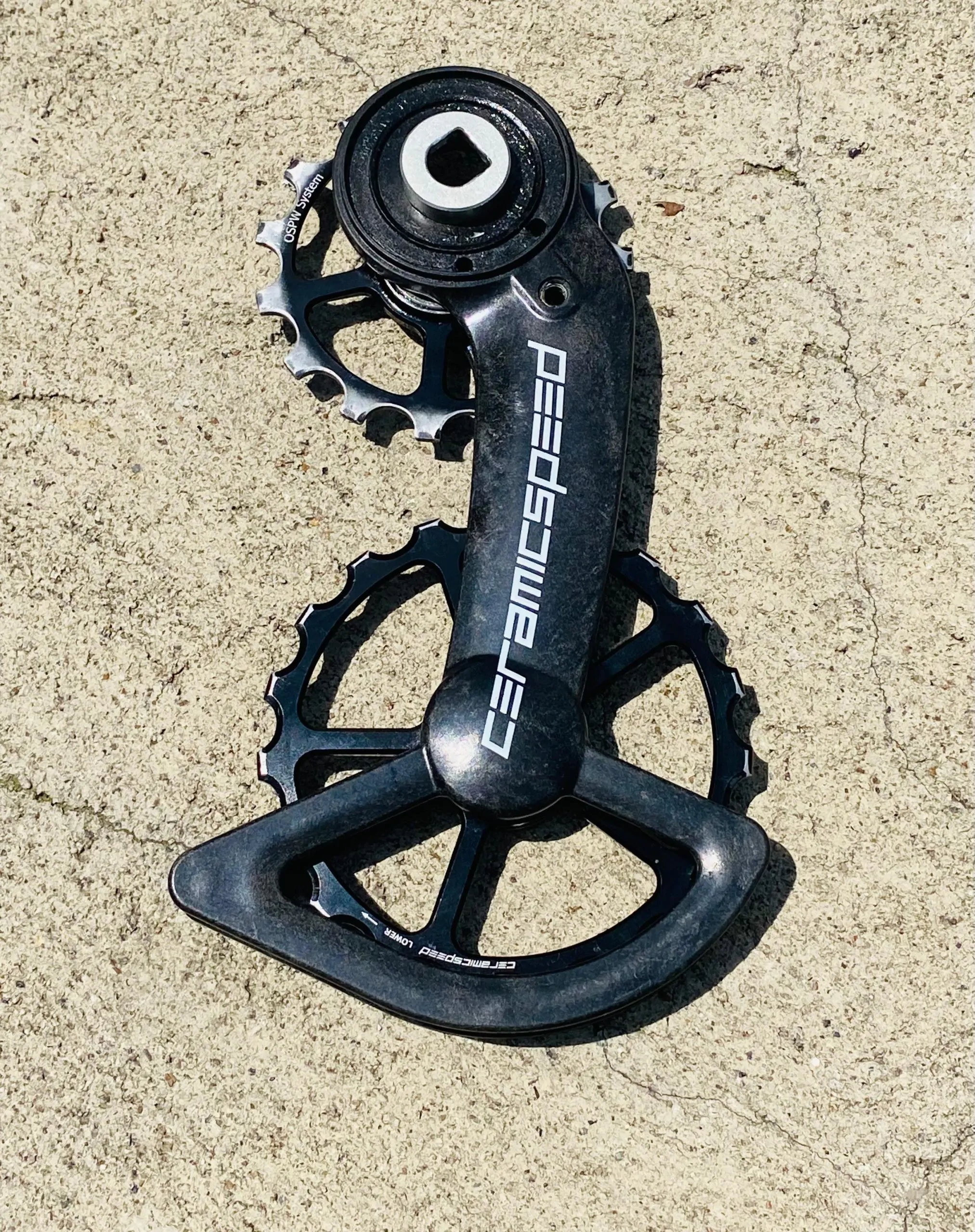 AA OSPW SRAM RIVAL AXS NEGRO 12VEL CERAMICSPEED - USADO - Imagen 2