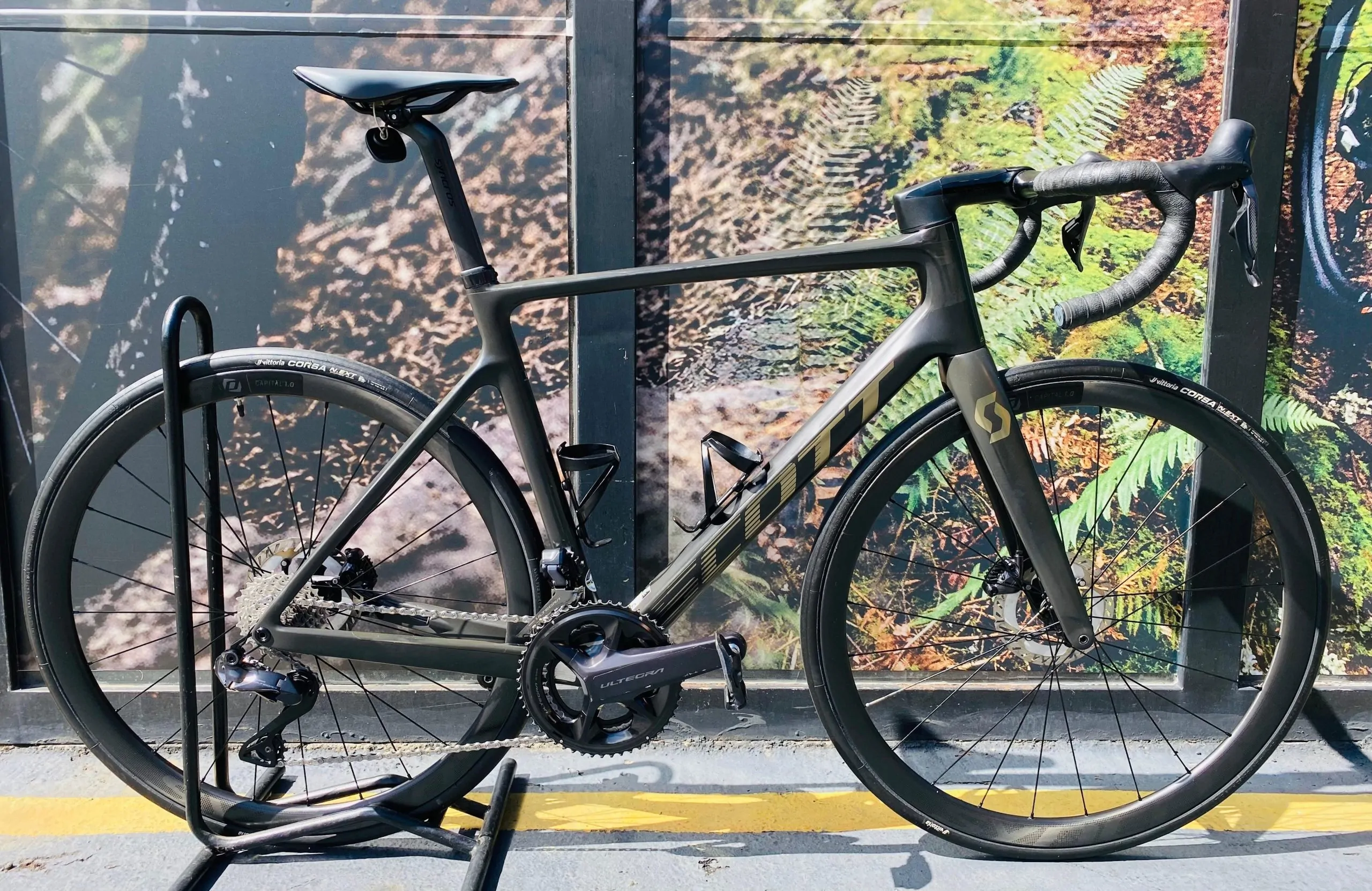 BICI1 BICICLETA RUTA SCOTT ADDICT RC 15 TALLA L (USADO) - Imagen 1