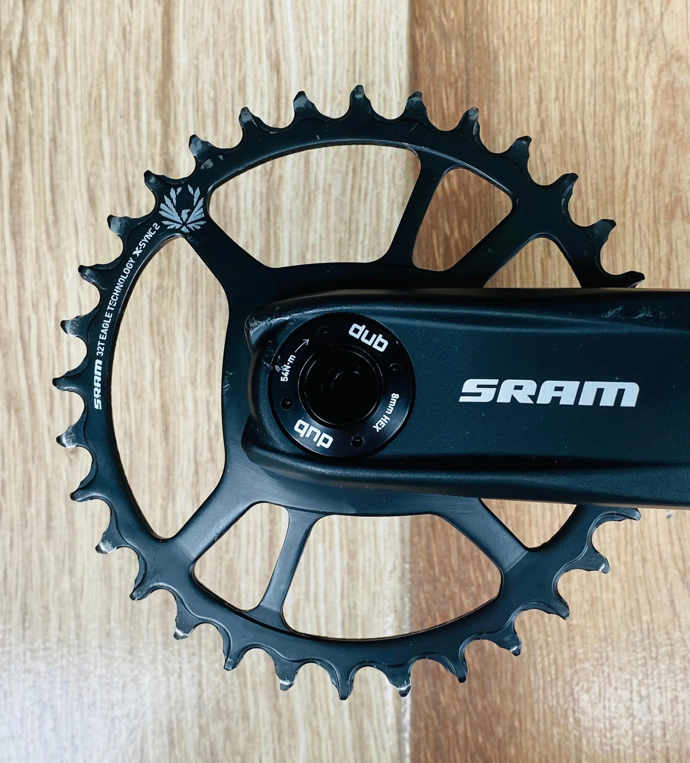 C BIELAS MTB SRAM NX EAGLE 32T 175MM (DE SEGUNDA) - Imagen 4