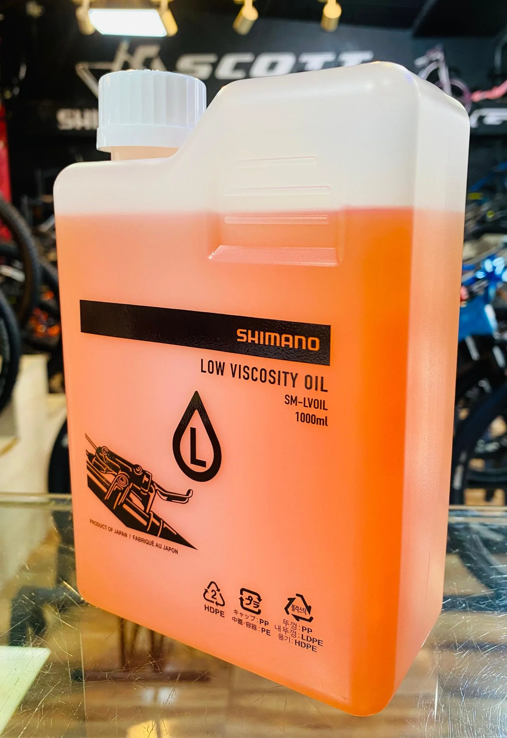 ACEITE FRENO DISCO SM-LVOIL 1000ML NEW SHIMANO (706123) - Imagen 5