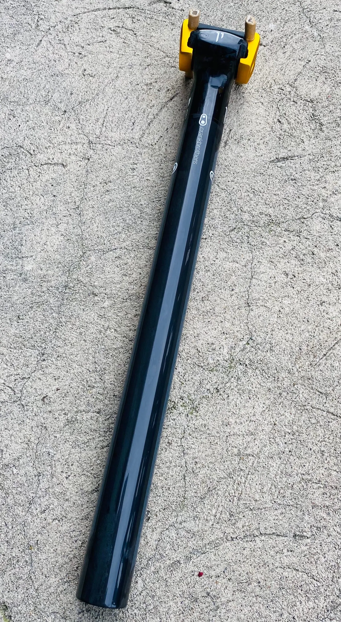 CAÑA/POSTE DE SILLIN CRANKBROTHERS COBALT 3 31.6x400mm CARBONO - Imagen 3