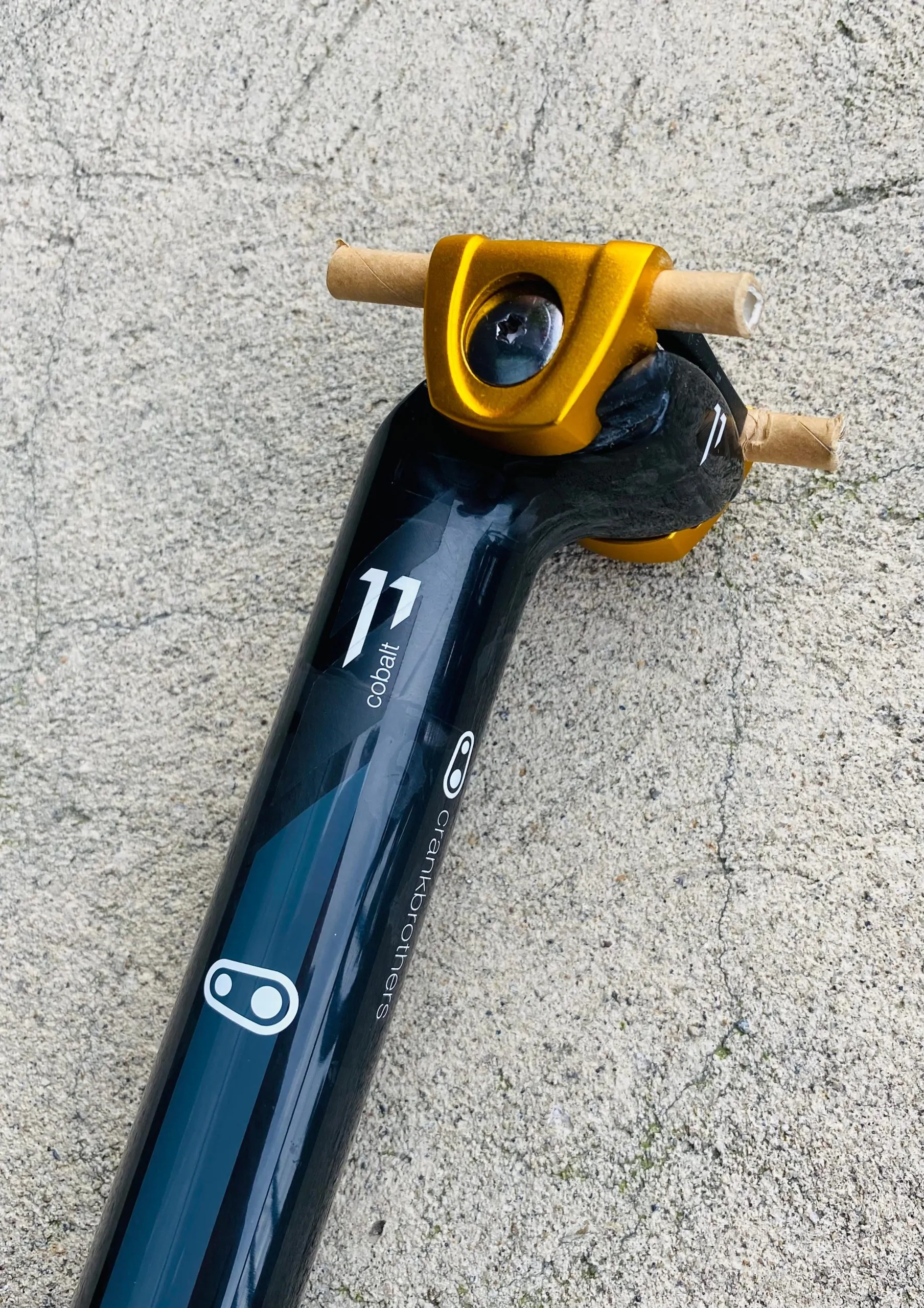 CAÑA/POSTE DE SILLIN CRANKBROTHERS COBALT 3 31.6x400mm CARBONO - Imagen 4