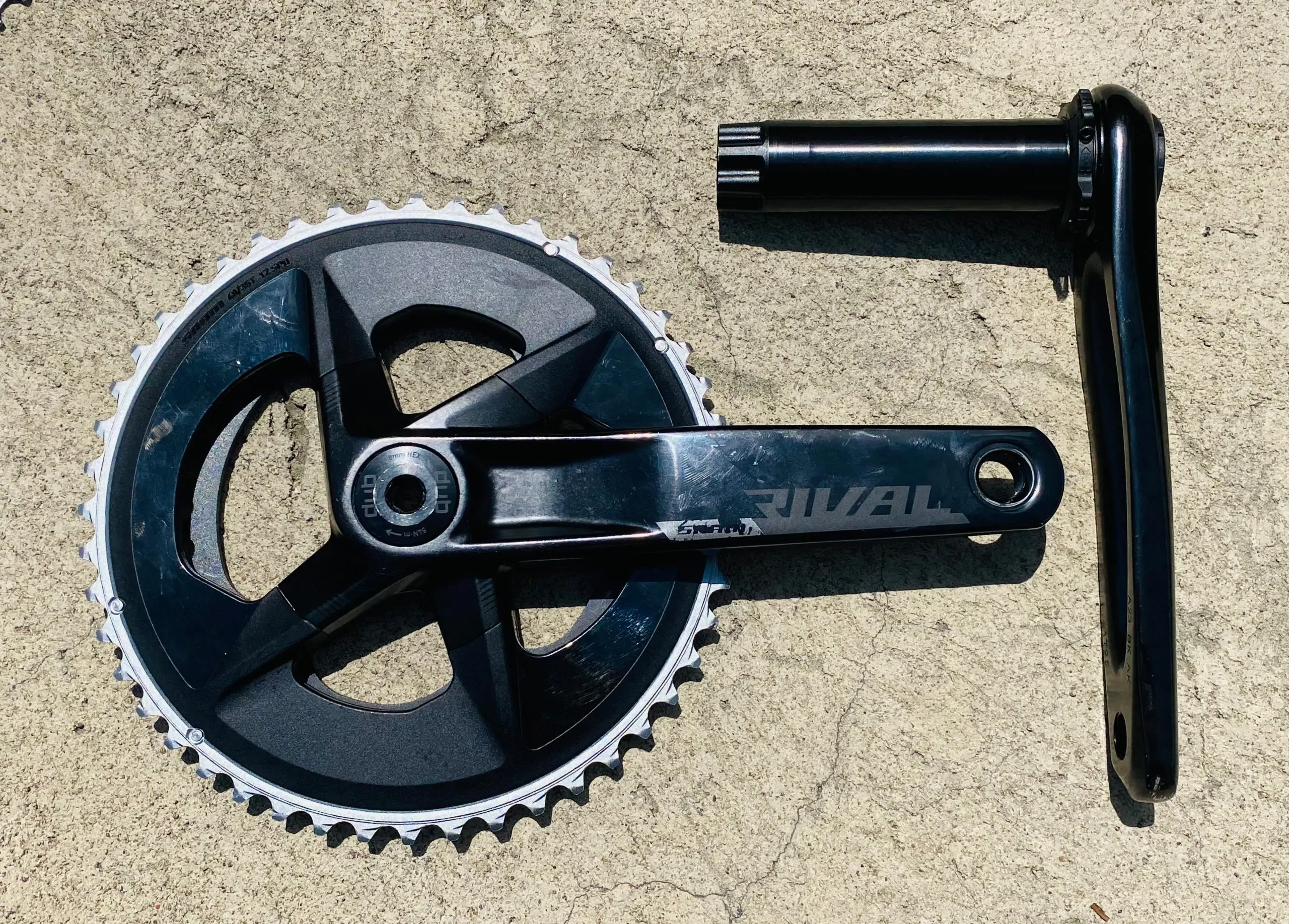 GRUPO RUTA SRAM RIVAL AXS 48/35T 12SPD USADO - Imagen 5