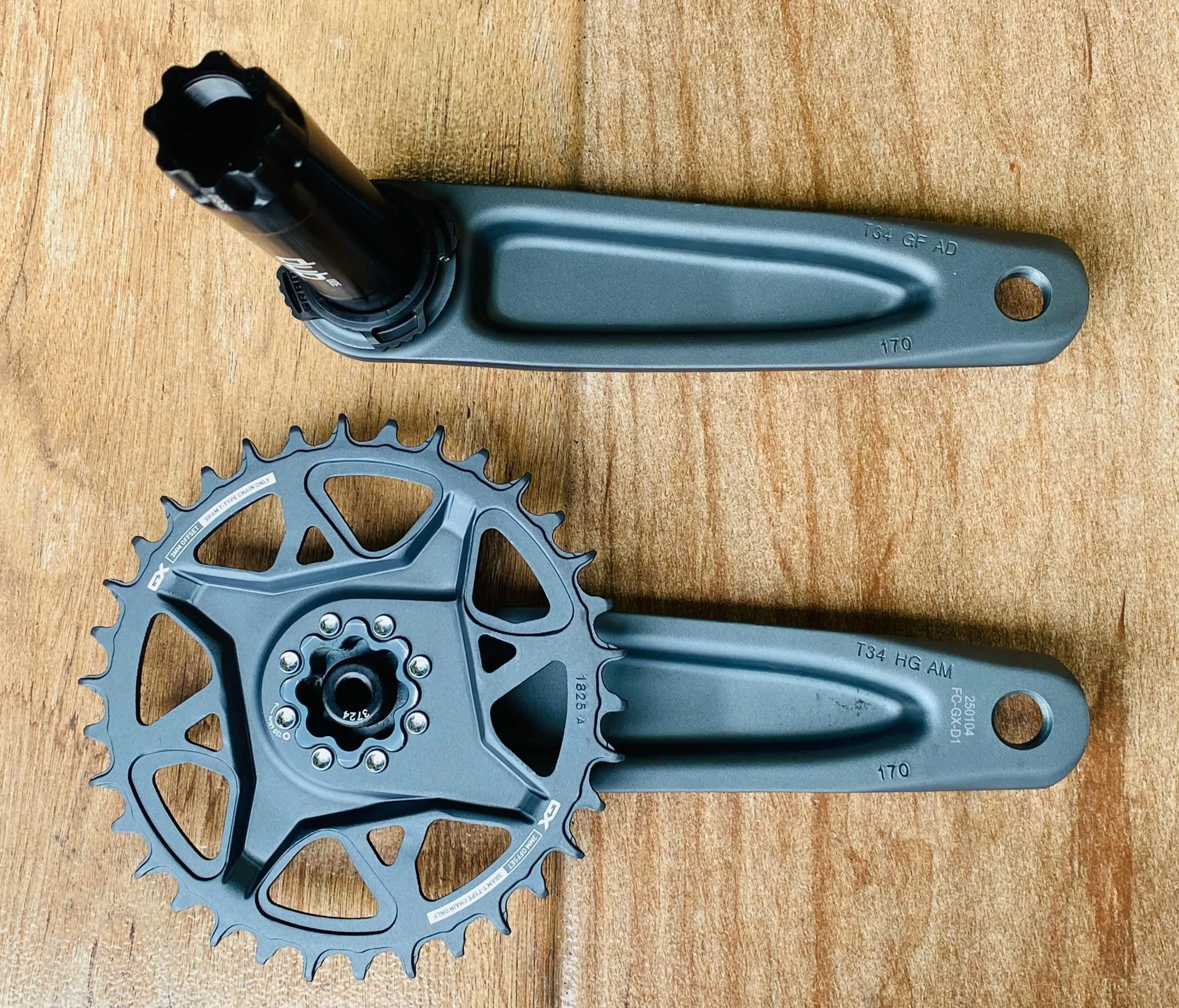 GRUPO MTB SRAM GX T-TYPE AXS 12SPD 34T 10-52T (USADO) - Imagen 6