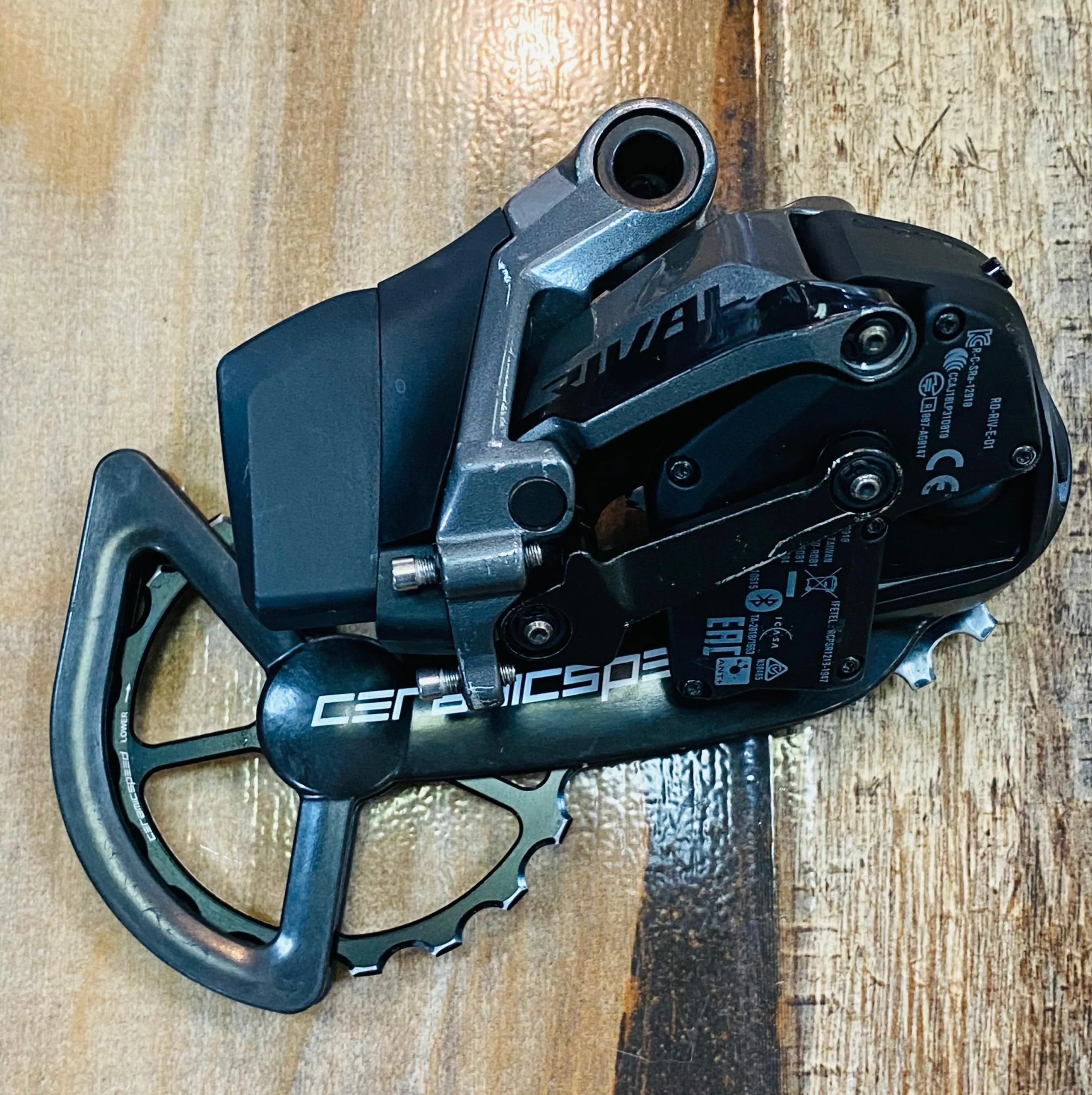 H GRUPO RUTA SRAM RIVAL CERAMICSPEED AXS 48/35T 12SPD USADO - Imagen 7