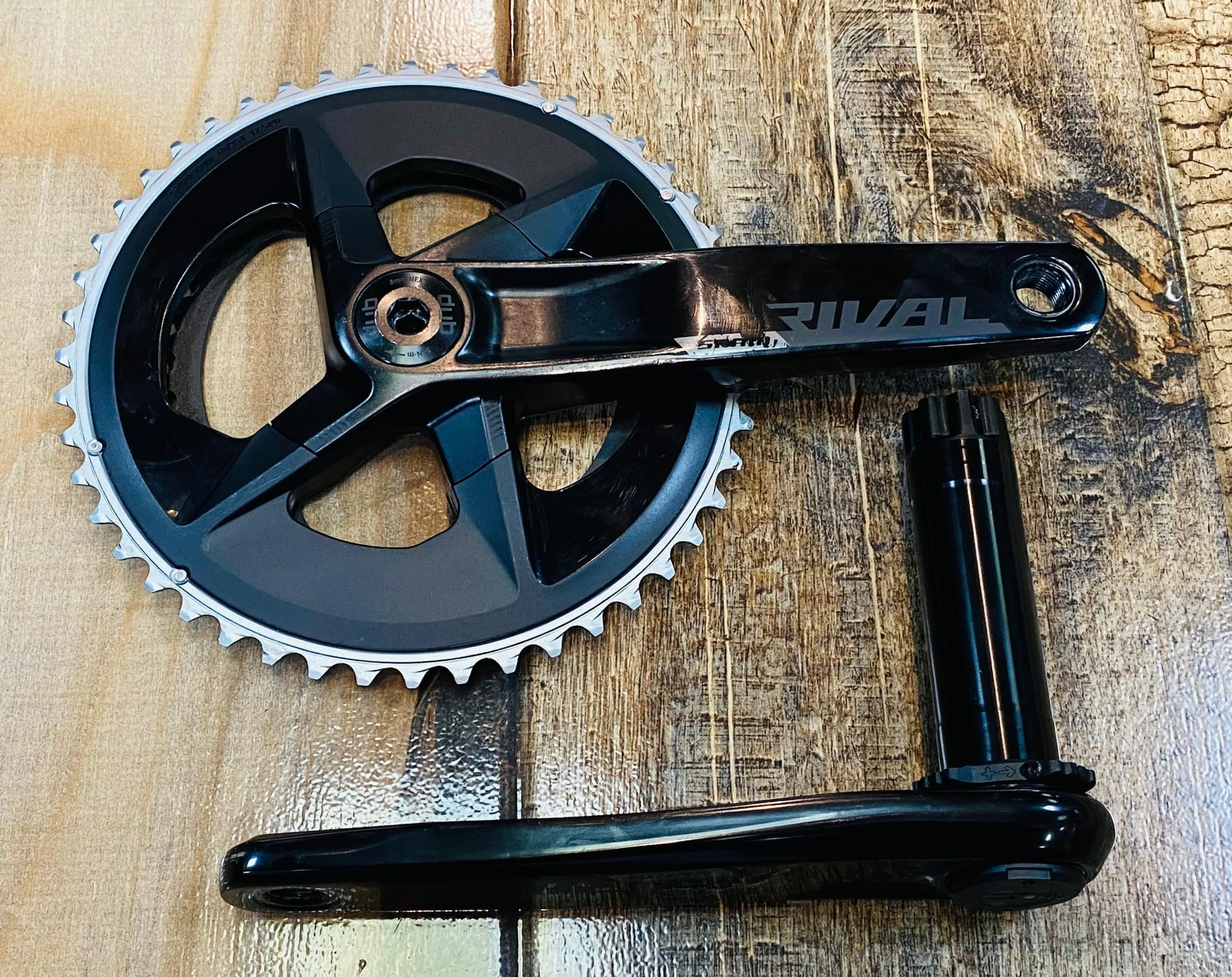 L GRUPO RUTA SRAM RIVAL CERAMICSPEED AXS 48/35T 12SPD USADO - Imagen 8