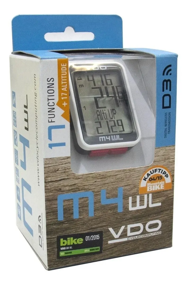 CICLOCOMPUTADOR VDO M4 WL 17 FUNCIONES - Imagen 3