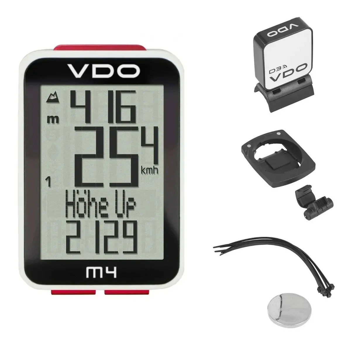 CICLOCOMPUTADOR VDO M4 WL 17 FUNCIONES - Imagen 1