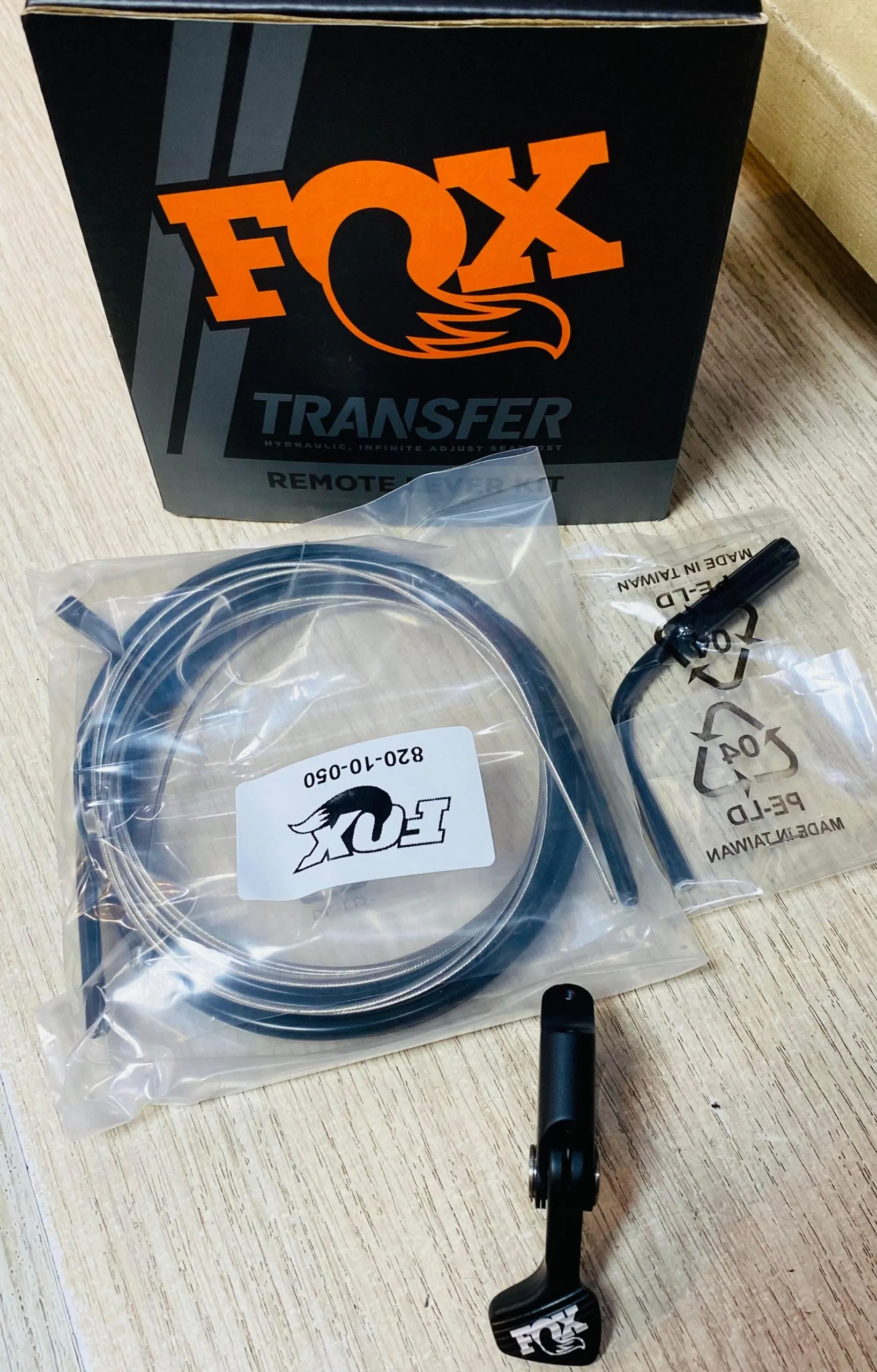 PALANCA REMOTO IZQ/DERE. PARA TIJA TRANSFER FOX (700101) - Imagen 2