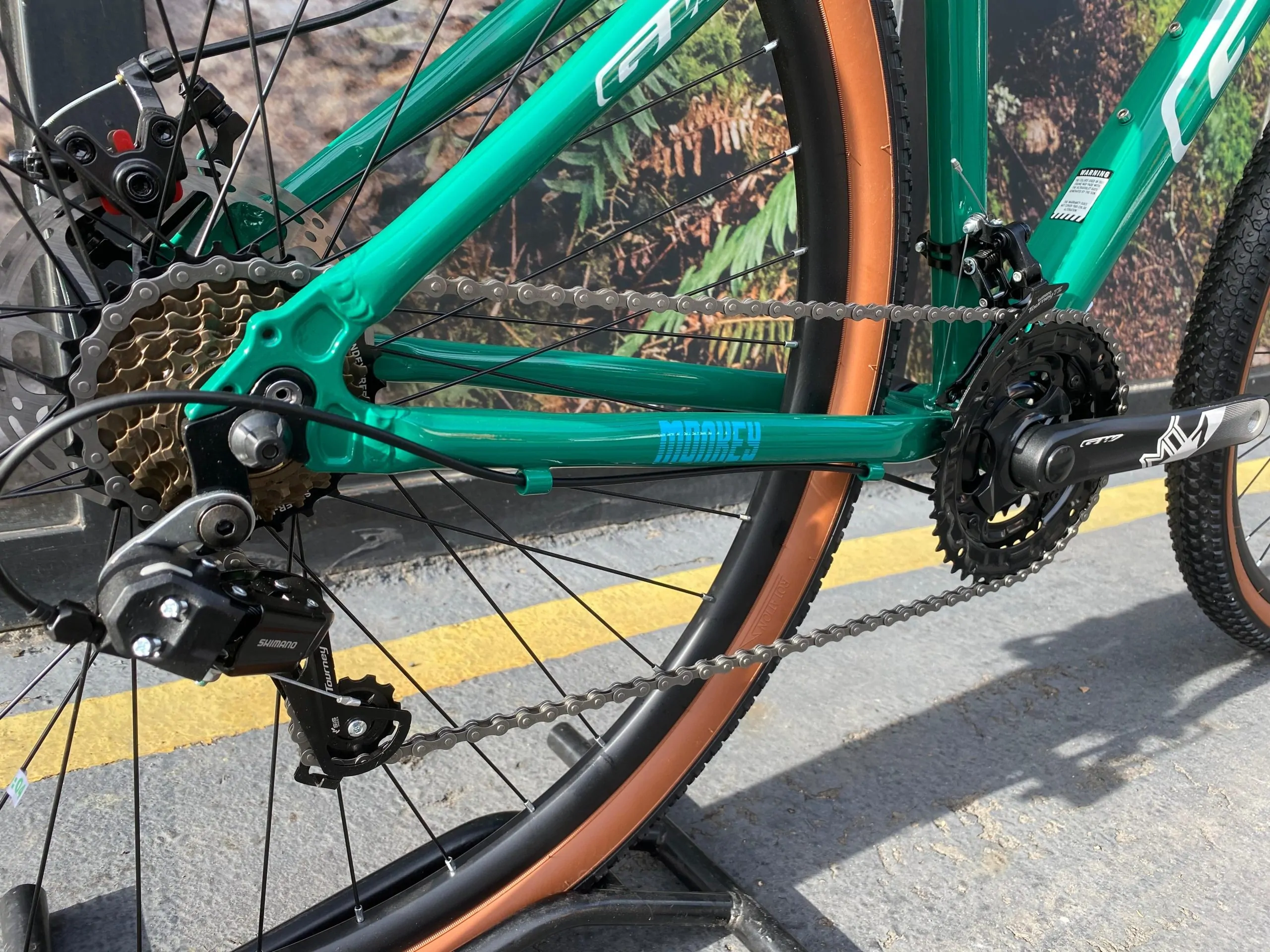 AA BICICLETA MTB GW MONKEY 7VEL RIN 29 VERDE (060731) - Imagen 2