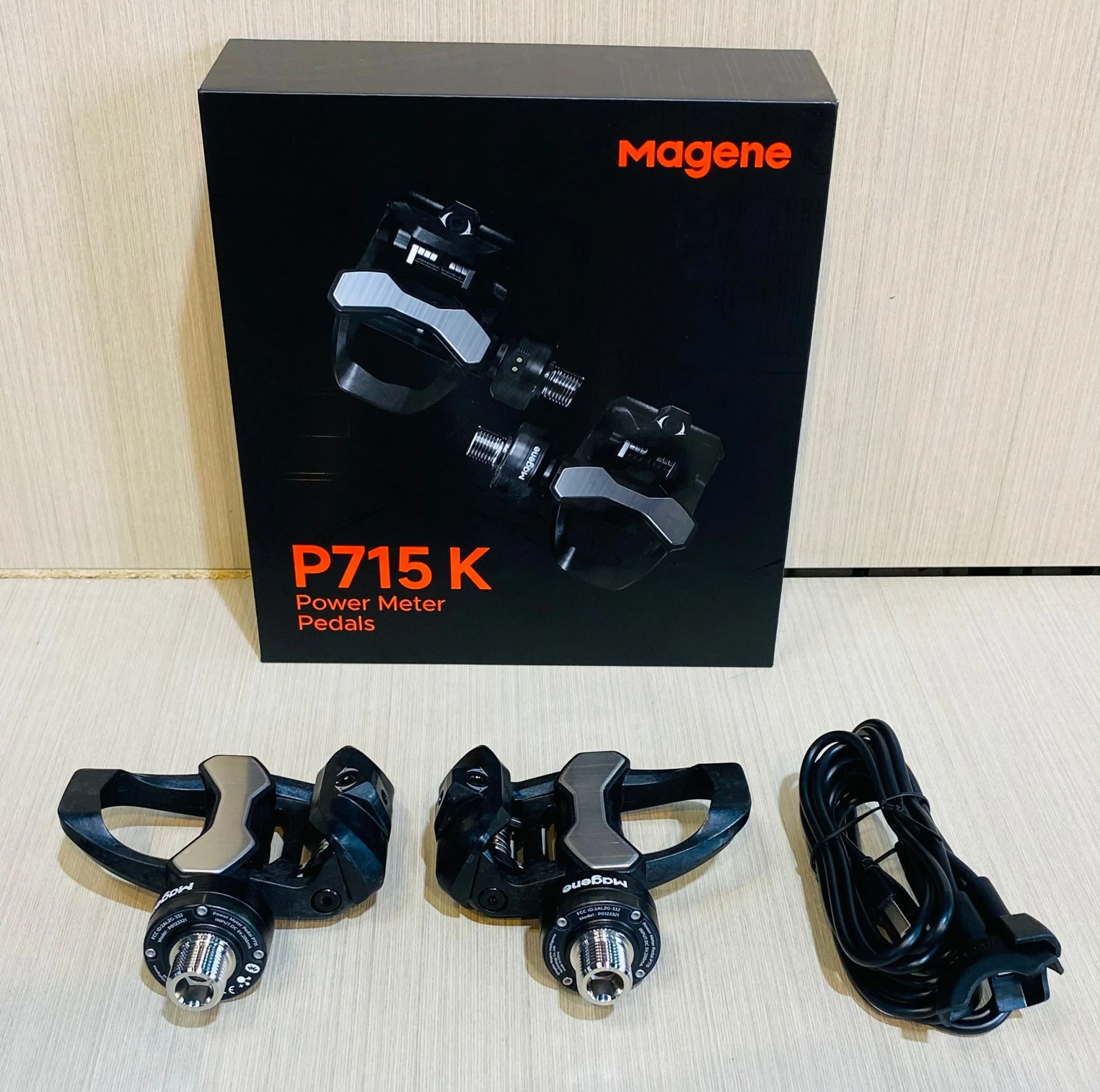 AA PEDALES POTENCIOMETRO MAGENE P715 K - BICI RUTA - Imagen 2