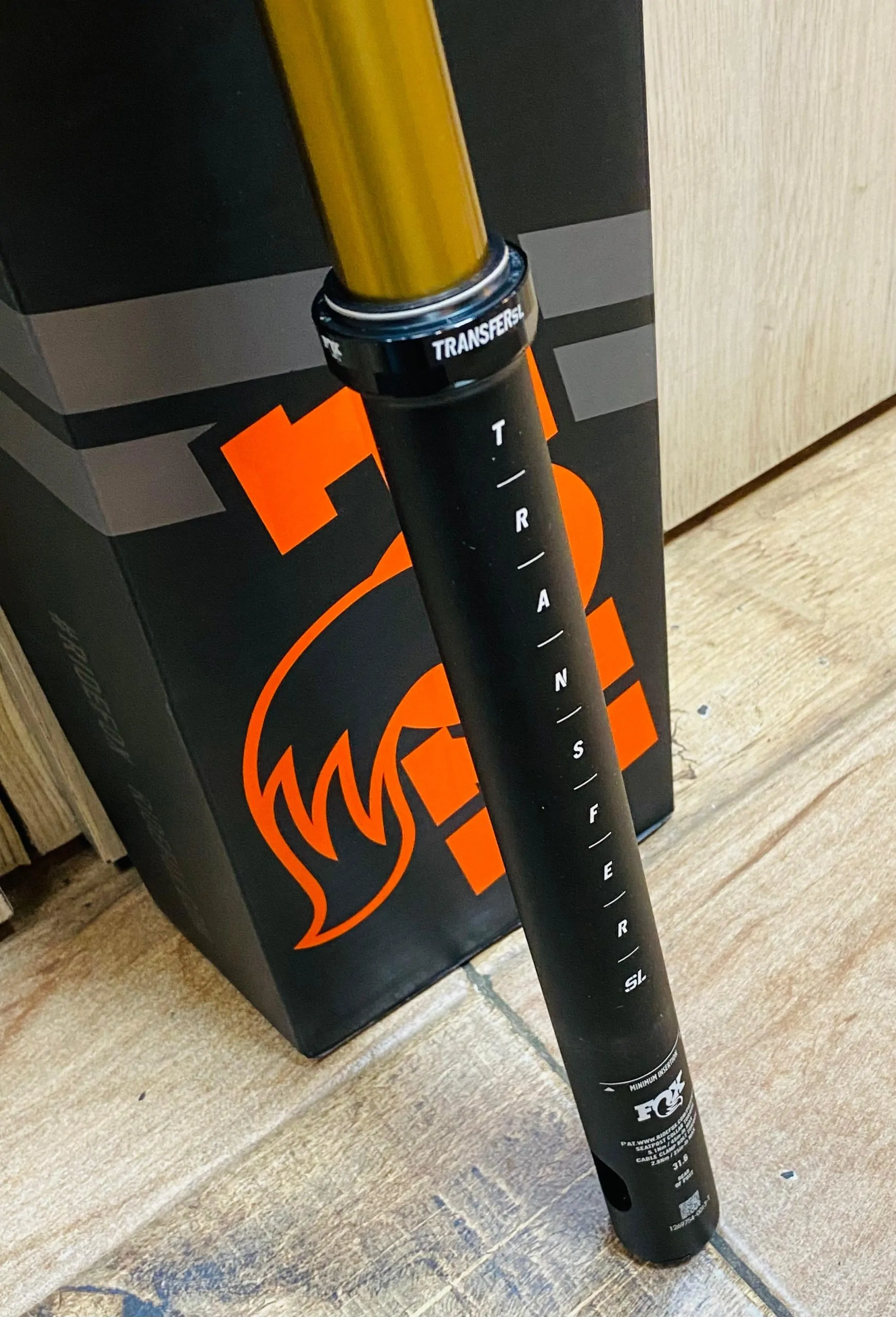 TIJA/DROPPER FOX FACTORY GRADUABLE SL K 31.6 X 125MM (601833) - Imagen 2