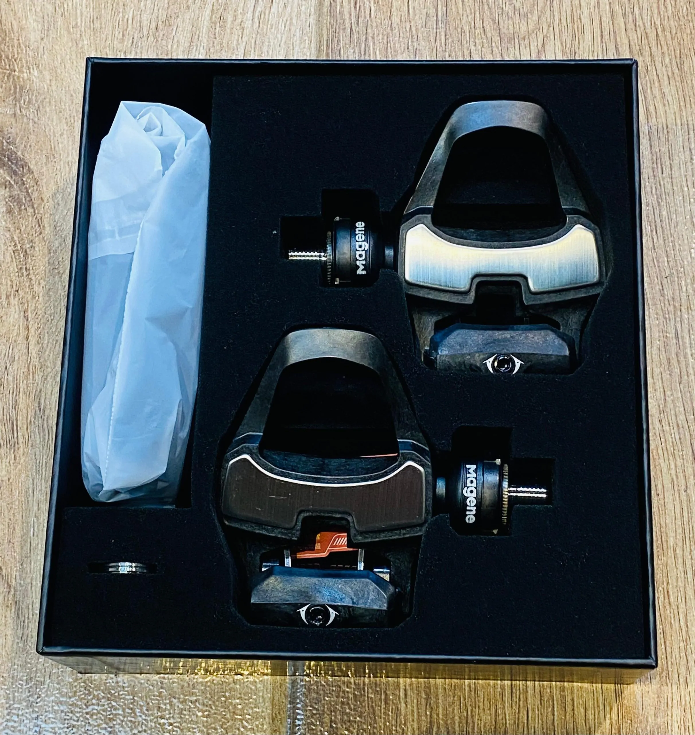 PEDALES POTENCIOMETRO MAGENE P715 S  SHIMANO SPD-SL - Imagen 3