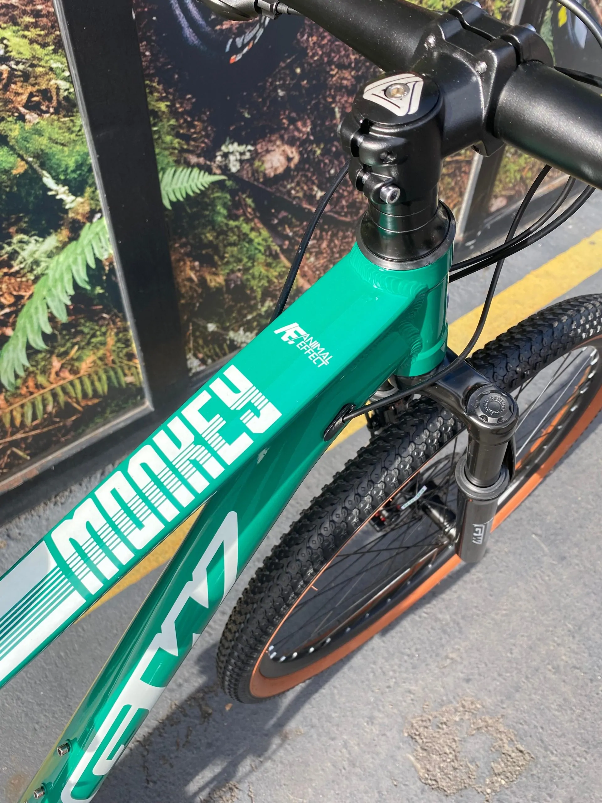 BB BICICLETA MTB GW MONKEY 7VEL RIN 29 VERDE (060731) - Imagen 3