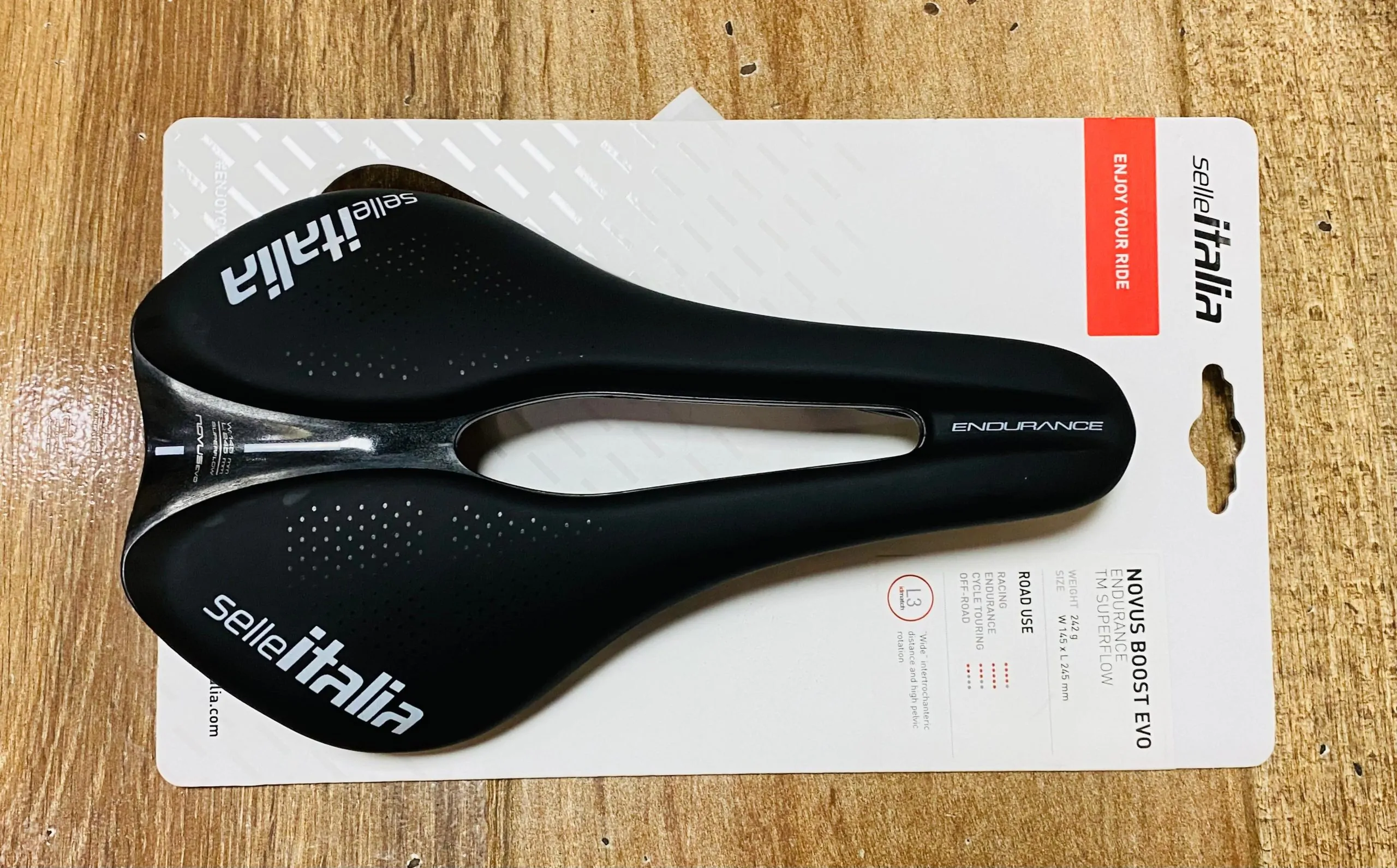 SILLIN SELLE ITALIA NOVUS EVO BOOST ENDURANCE L3 MNG - Imagen 3