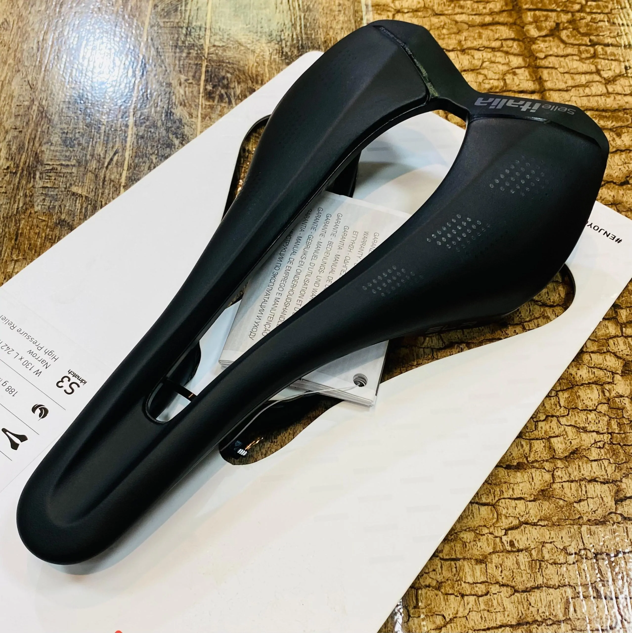 SILLIN RUTA SELLE ITALIA SLR ADVAN S3 242X130mm - Imagen 4