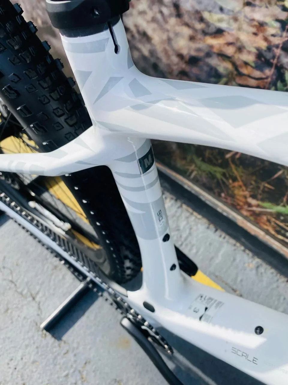 CC BICICLETA MTB SCOTT SCALE 910 BLANCO 2026 - Imagen 4