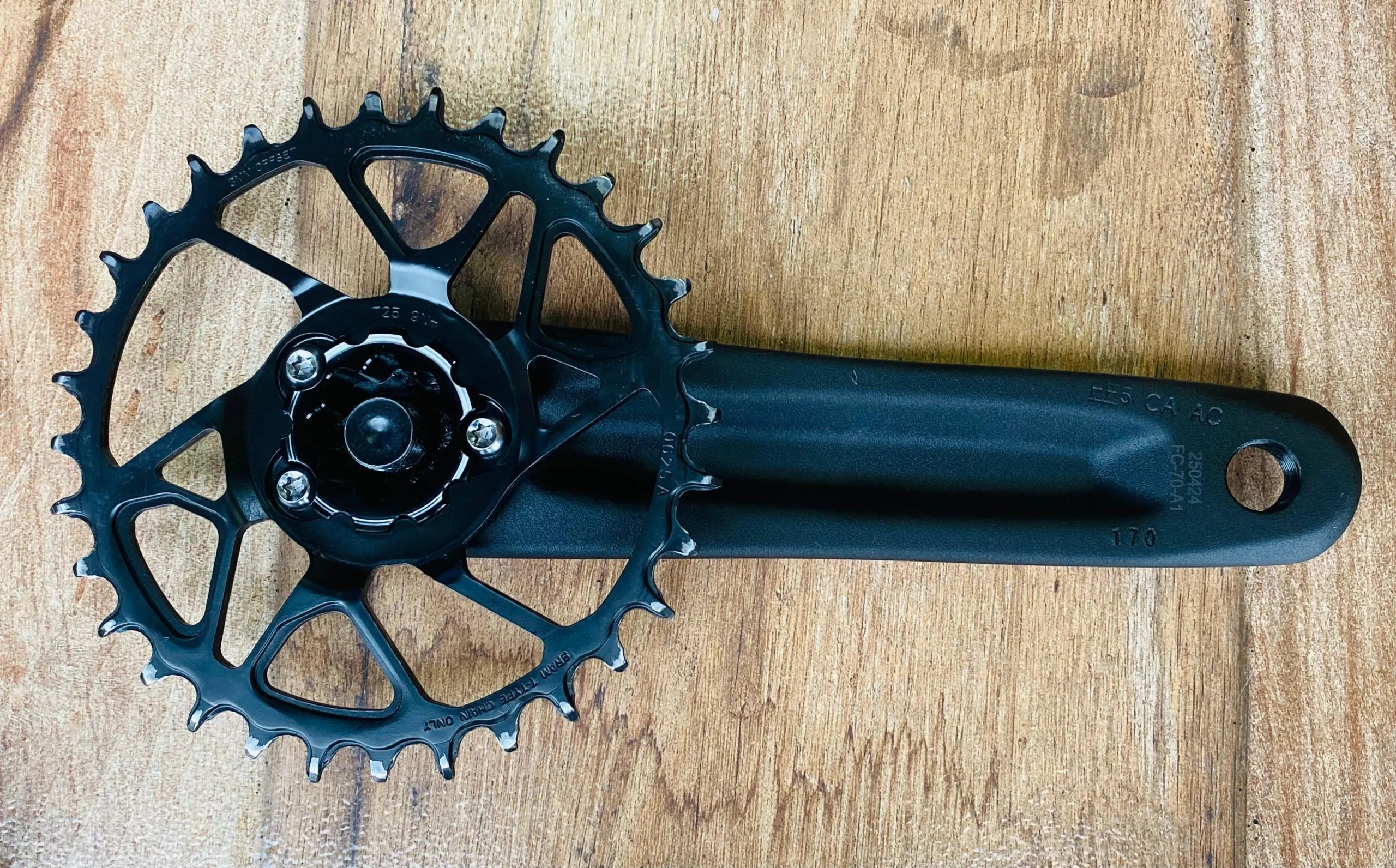 BIELAS MTB SRAM T-TYPE 70 3MM OFFSET 32T 12SPD (USADAS) - Imagen 4