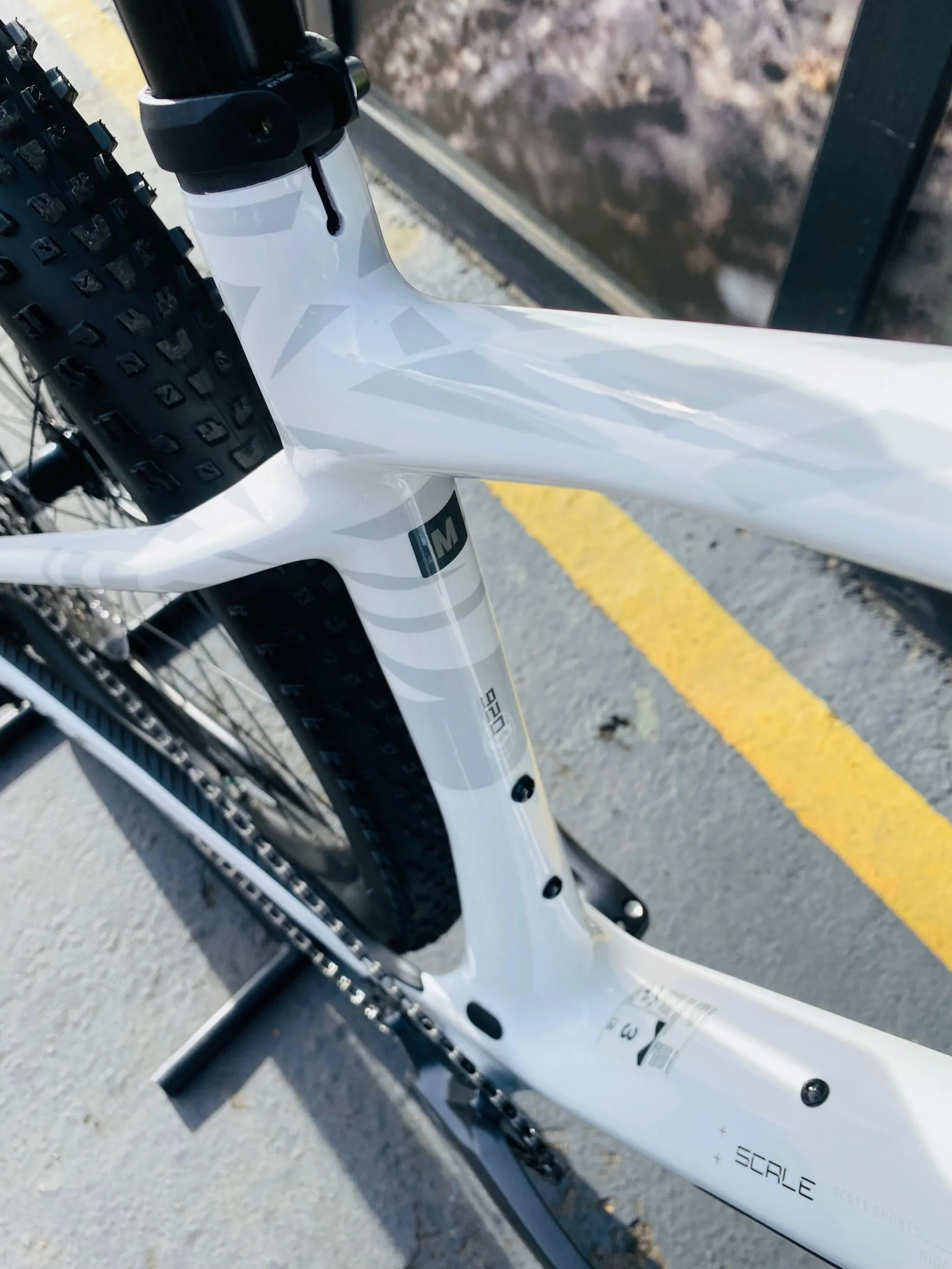 DD BICICLETA MTB SCOTT SCALE 920 12VEL BLANCO 2026 - Imagen 4