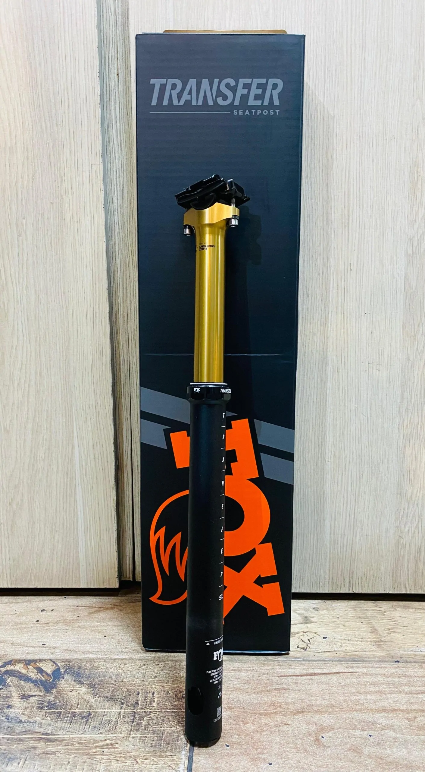 TIJA/DROPPER FOX FACTORY GRADUABLE SL K 31.6 X 125MM (601833) - Imagen 1