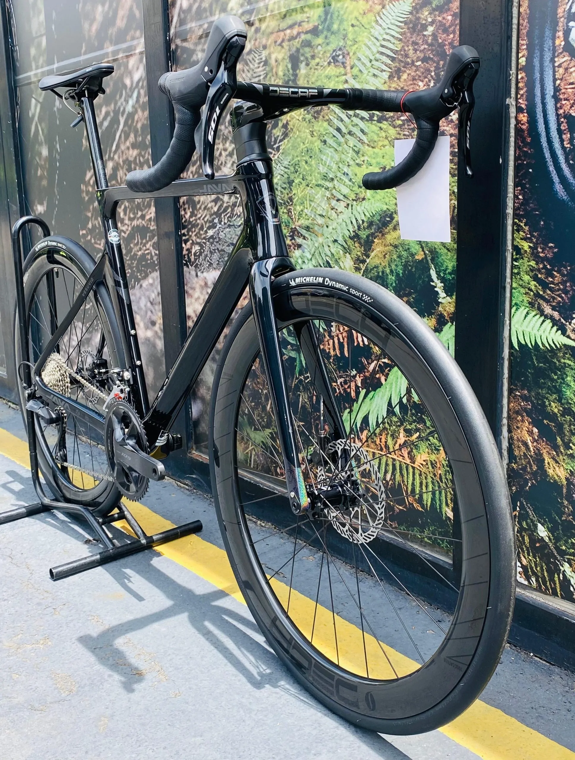 BICICLETA RUTA JAVA VESUVIO SHIMANO 105 DISCO 12SPD - Imagen 5