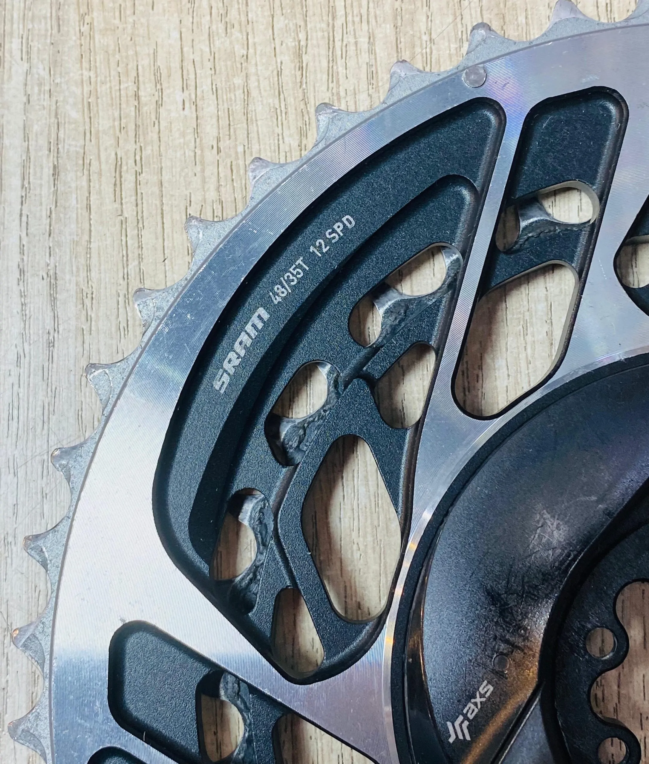 ARAÑA POTENCIÓMETRO SRAM AXS 48-35T 12SPD (USADO) - Imagen 5