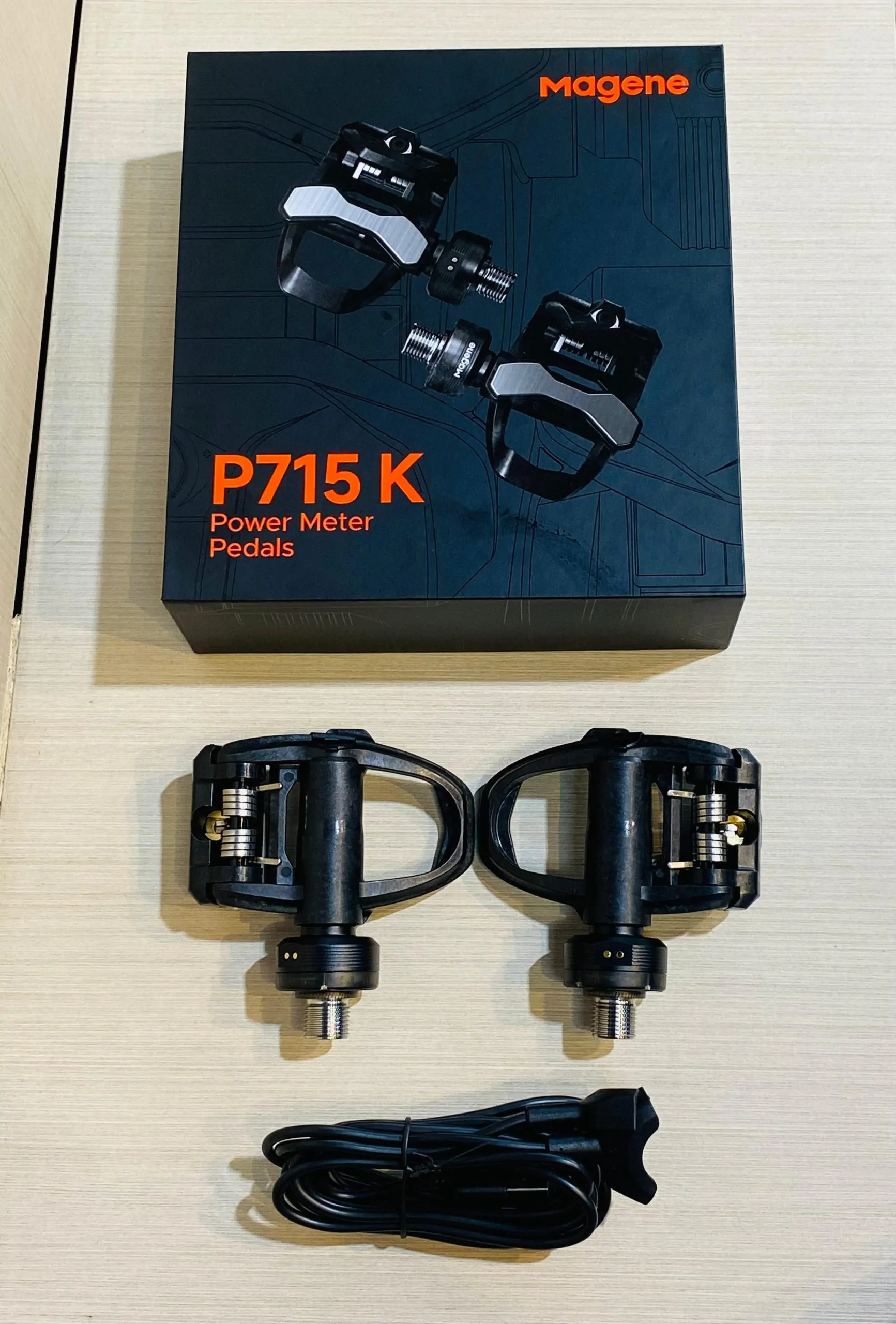 FF PEDALES POTENCIOMETRO MAGENE P715 K - BICI RUTA - Imagen 7