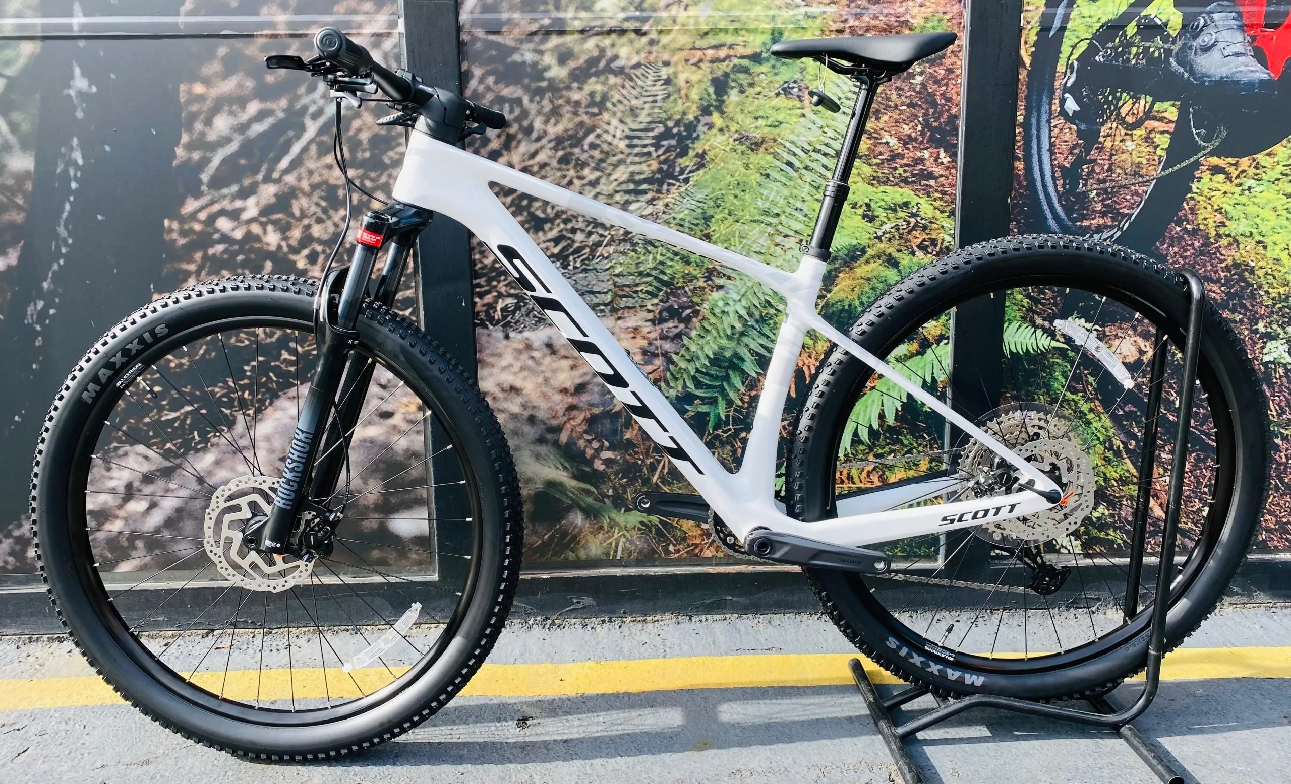 HH BICICLETA MTB SCOTT SCALE 920 12VEL BLANCO 2026 - Imagen 7