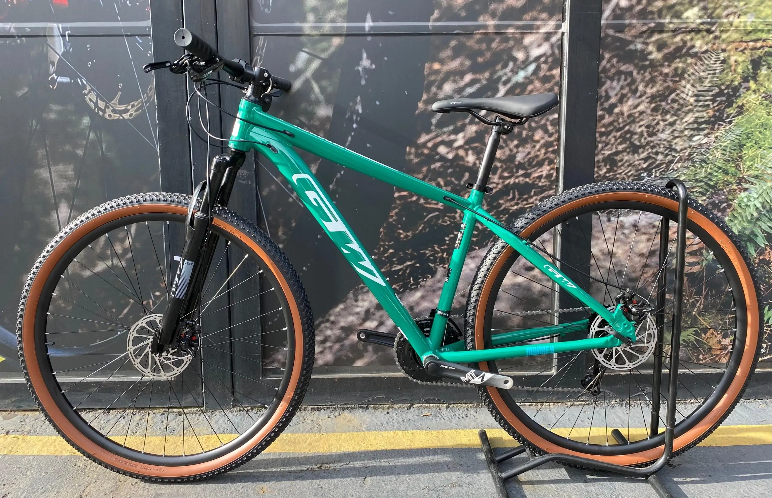 JJ BICICLETA MTB GW MONKEY 7VEL RIN 29 VERDE (060731) - Imagen 7