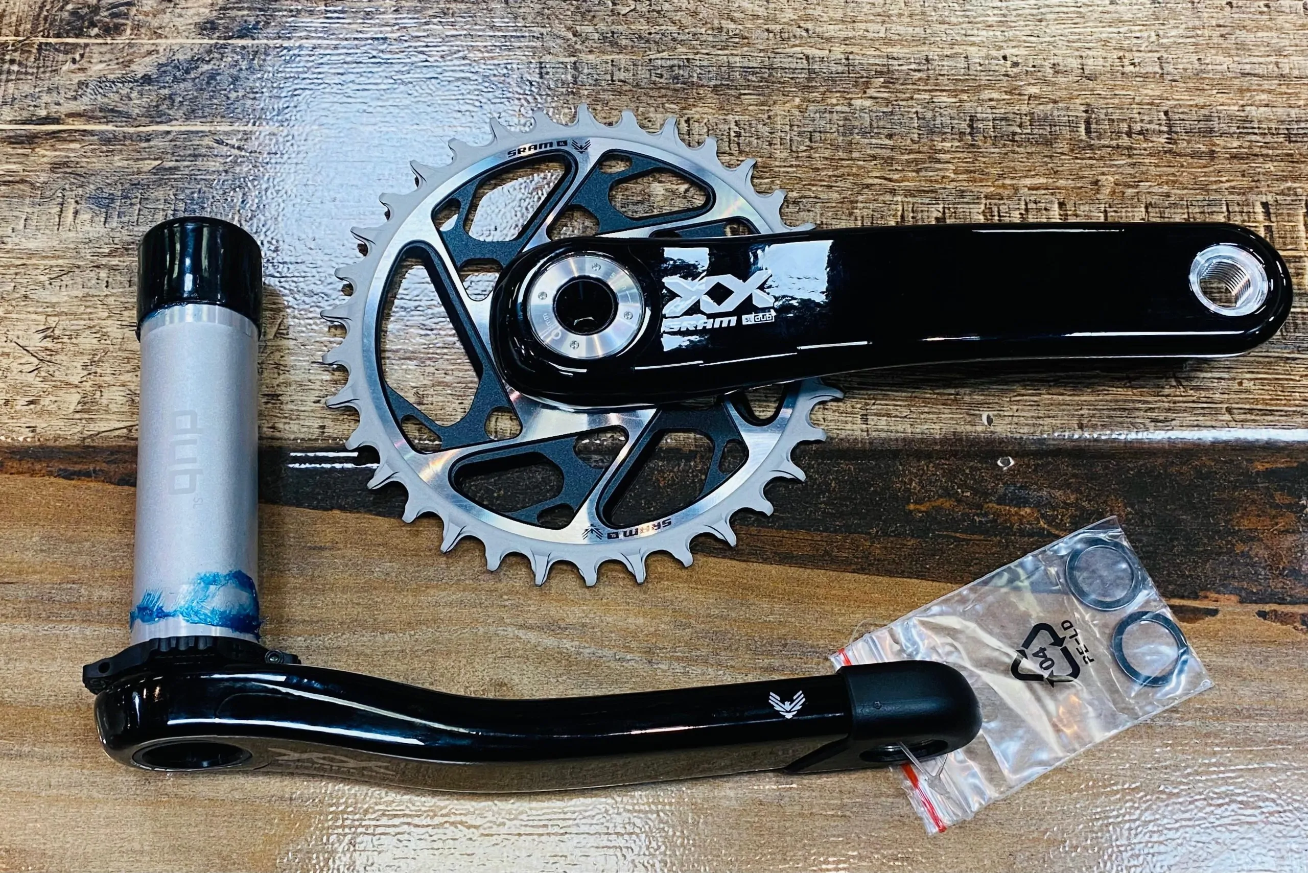 BIELAS SRAM XX SL DUB EAGLE T-TYPE 165mm 34T (00.6118.633.002) - Imagen 6