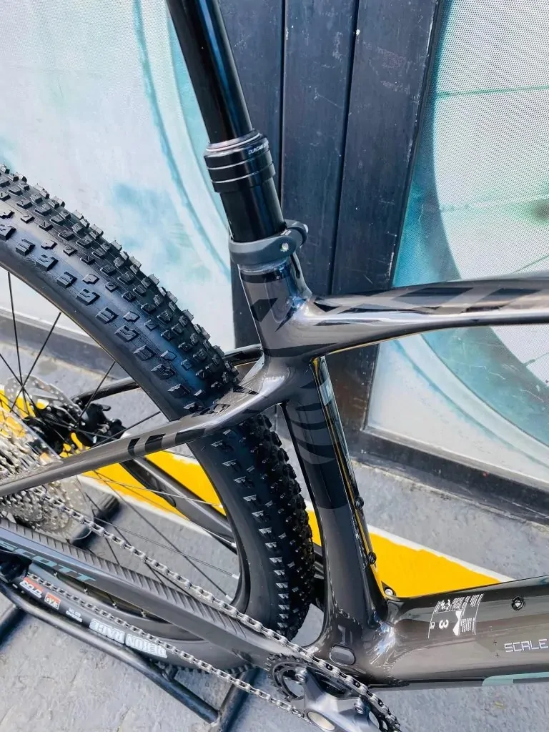 NEGRA BICICLETA MTB SCOTT SCALE 920 12VEL BLANCO 2026 - Imagen 8