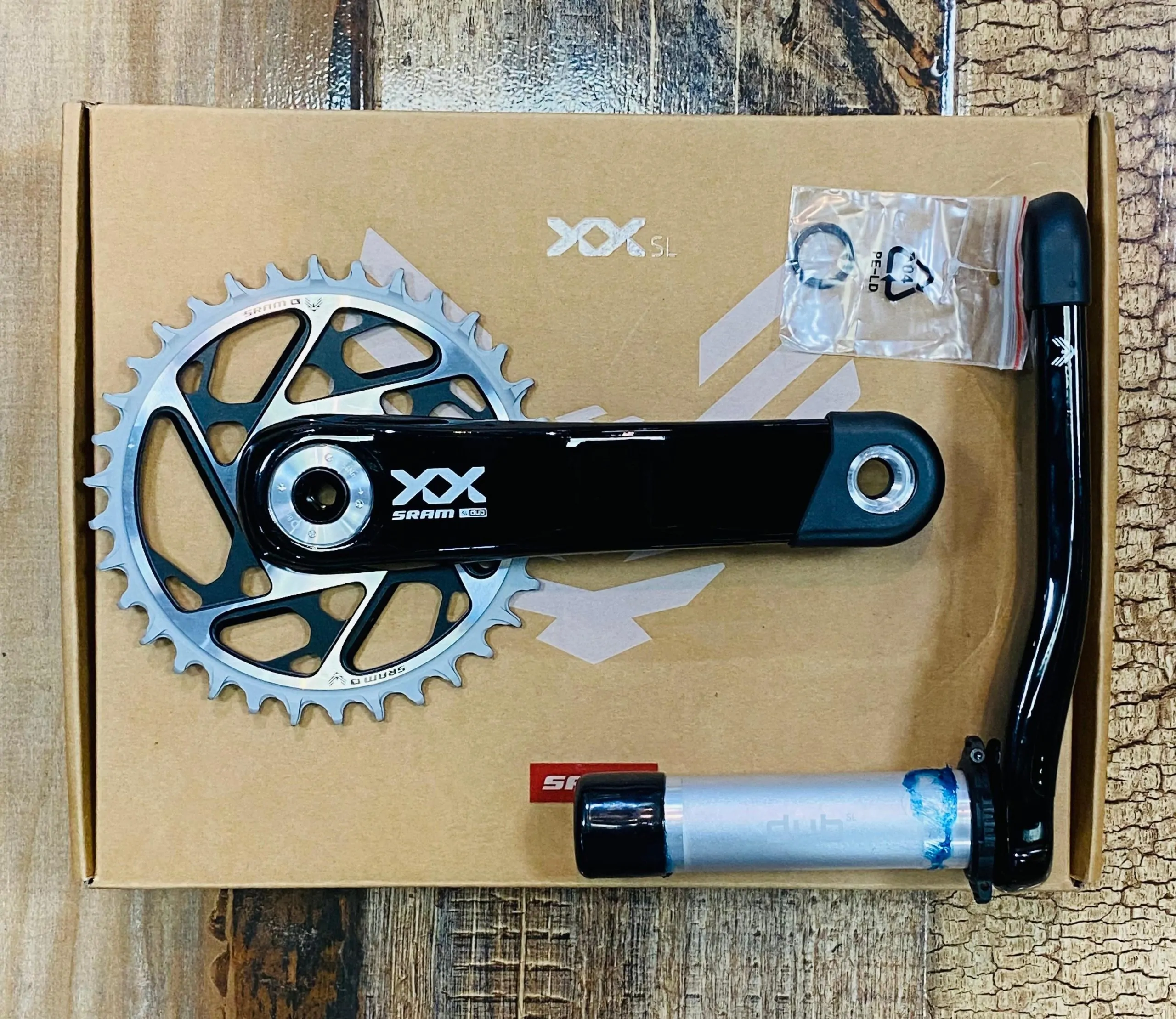 BIELAS SRAM XX SL DUB EAGLE T-TYPE 165mm 34T (00.6118.633.002) - Imagen 8