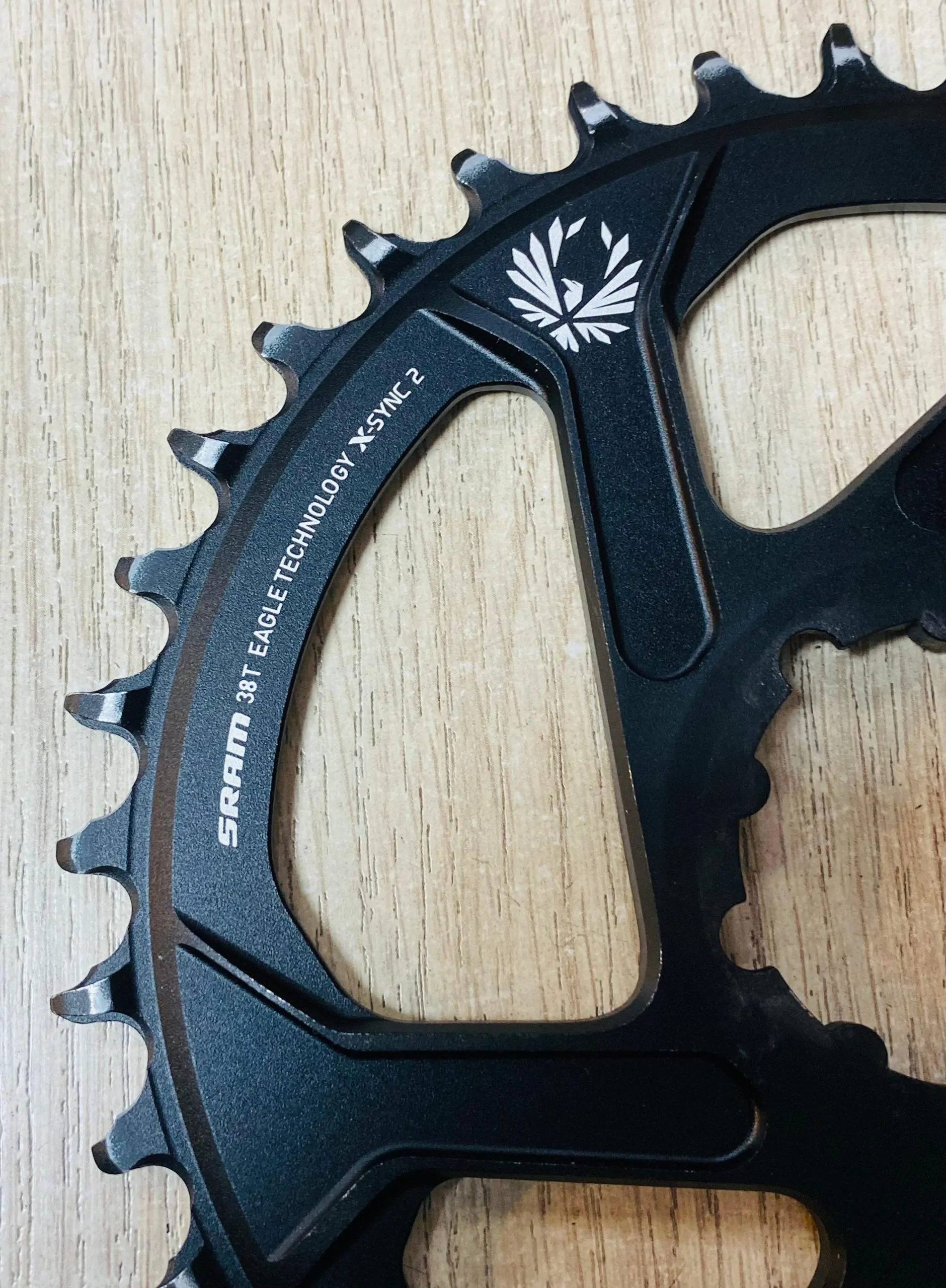 CORONILLA MTB SRAM EAGLE 38D 3MM OFFSET NEGRO (USADA) - Imagen 6