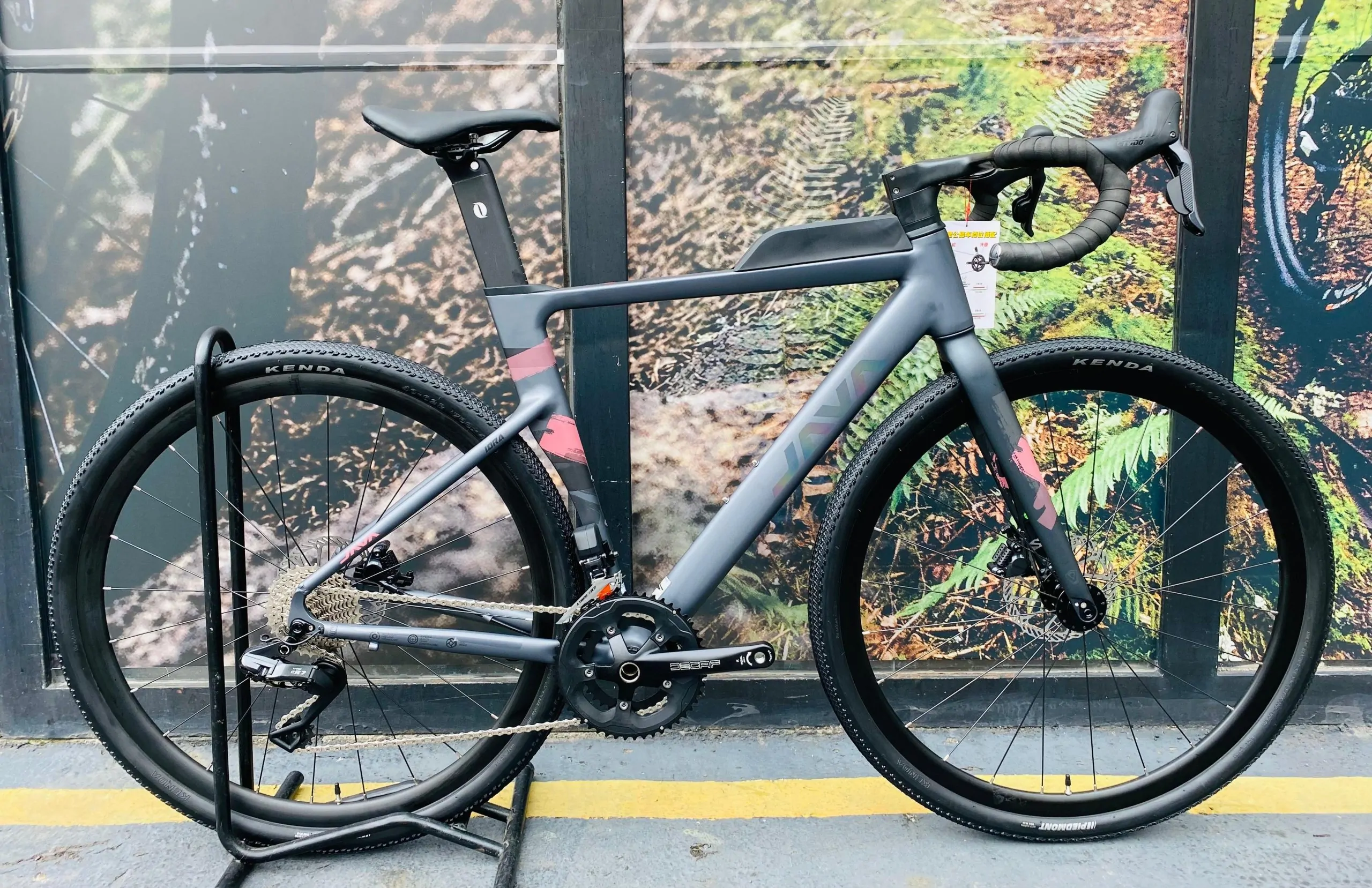 BICICLETA GRAVEL JAVA IDRA L-TWOO 12SPD ALUMINIO TITANIUM - Imagen 2