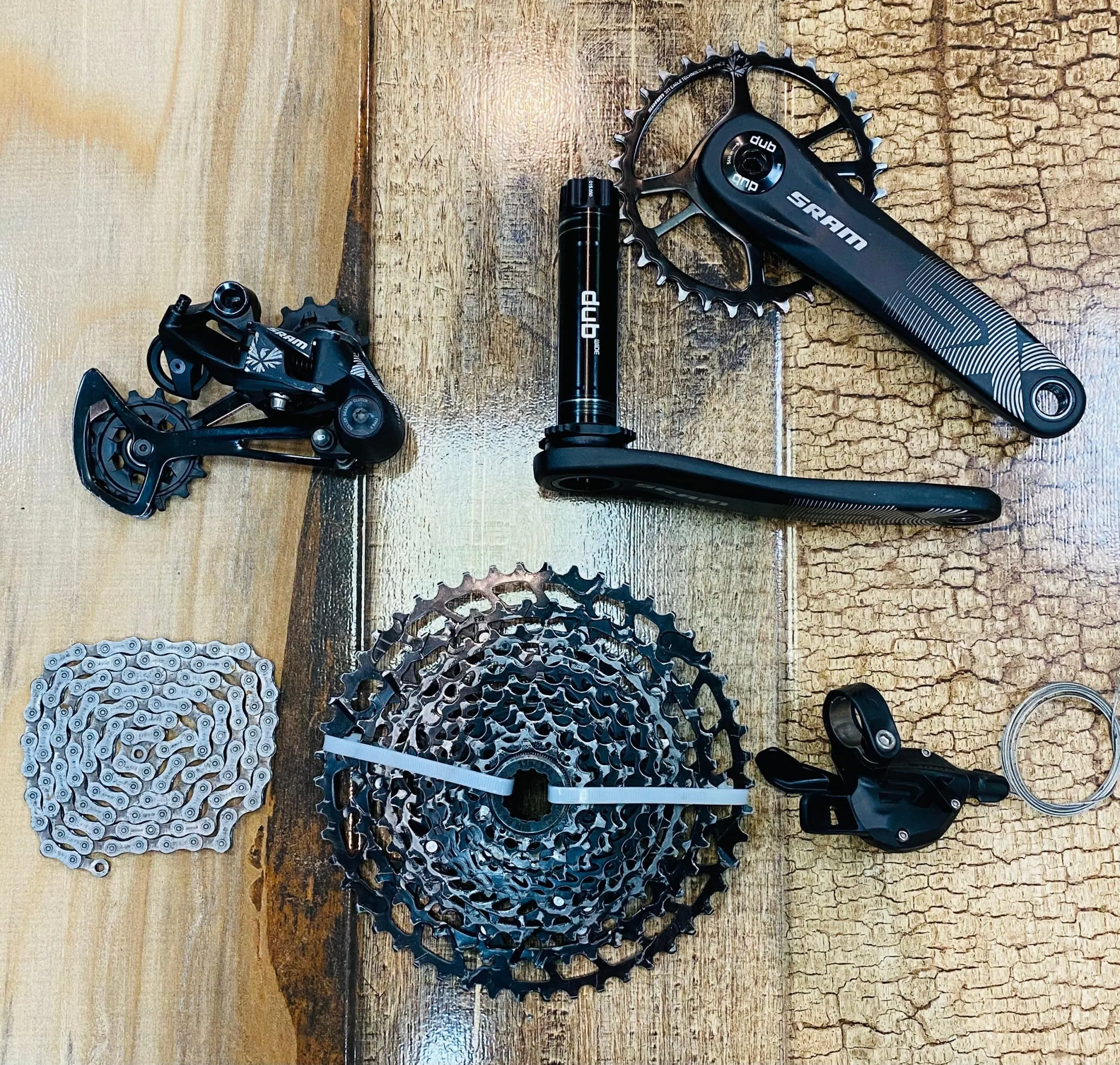 GRUPO MTB SRAM NX/SX 12SPD 11-50T (DE SEGUNDA) - Imagen 1