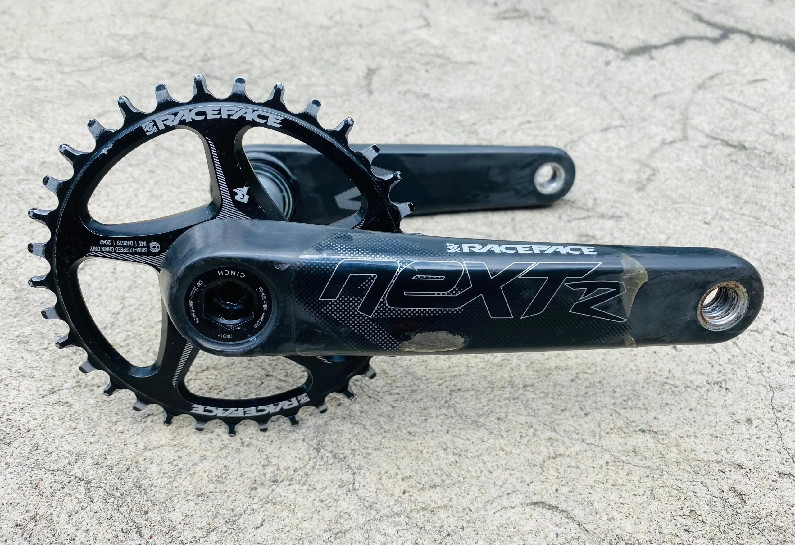 BIELAS MONOPLATO RACEFACE NEXT2 12SPD 34T (DE SEGUNDA)                            d - Imagen 1