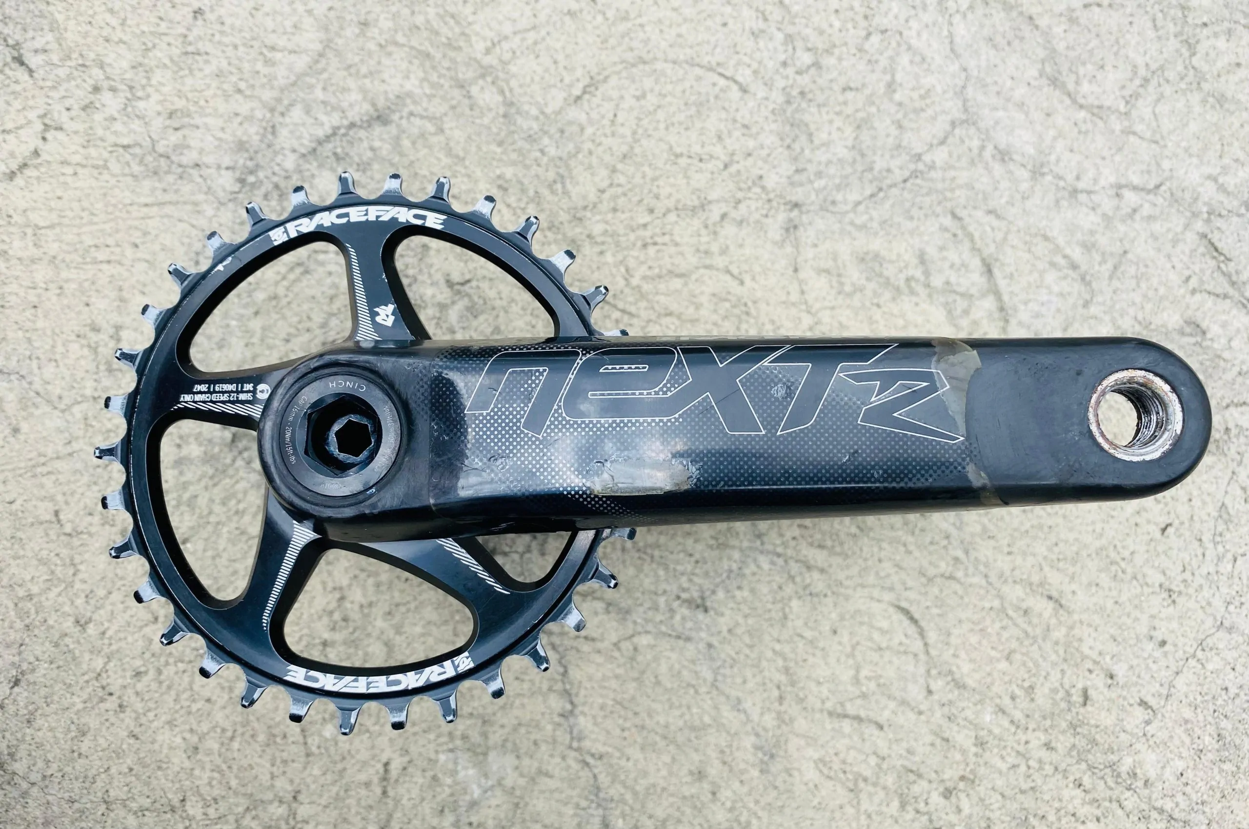 BIELAS MONOPLATO RACEFACE NEXT2 12SPD 34T (DE SEGUNDA)                            d - Imagen 2