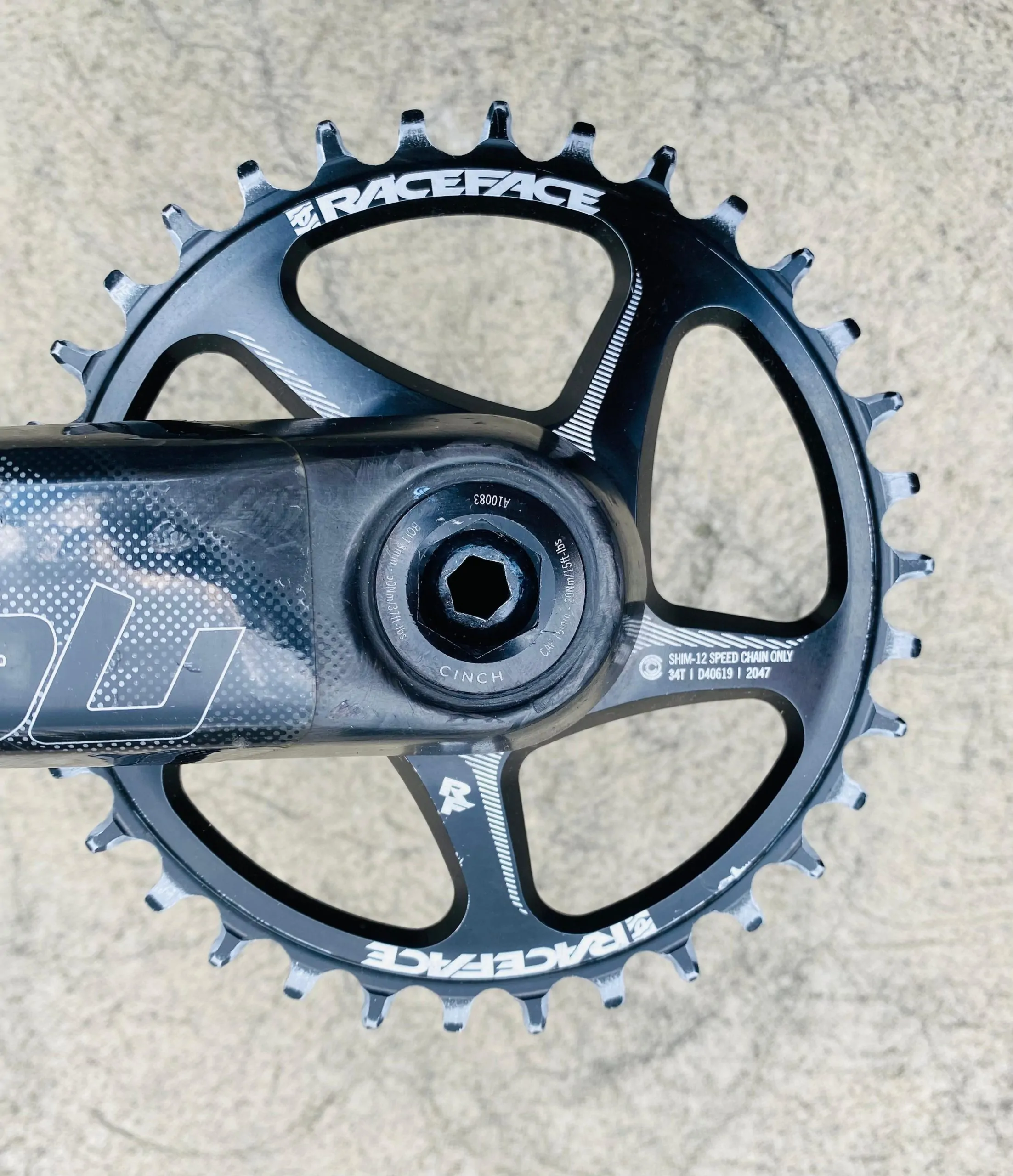 BIELAS MONOPLATO RACEFACE NEXT2 12SPD 34T (DE SEGUNDA)                            d - Imagen 3