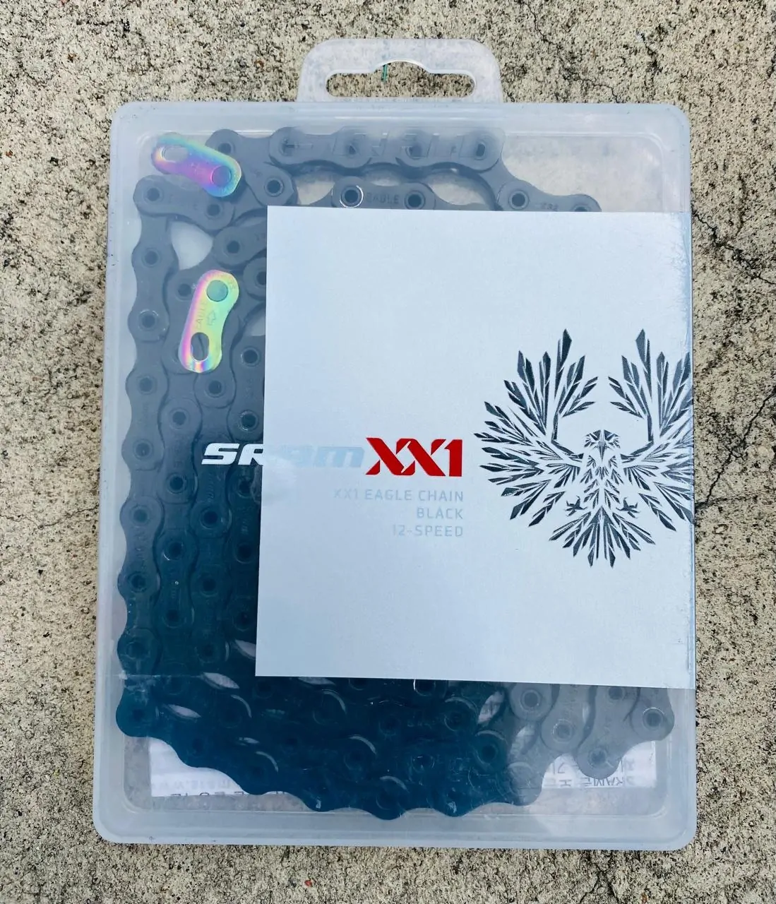 CADENILLA MTB SRAM XX1 EAGLE CHAIN NEGRA 12 SPD (NUEVA) - Imagen 1