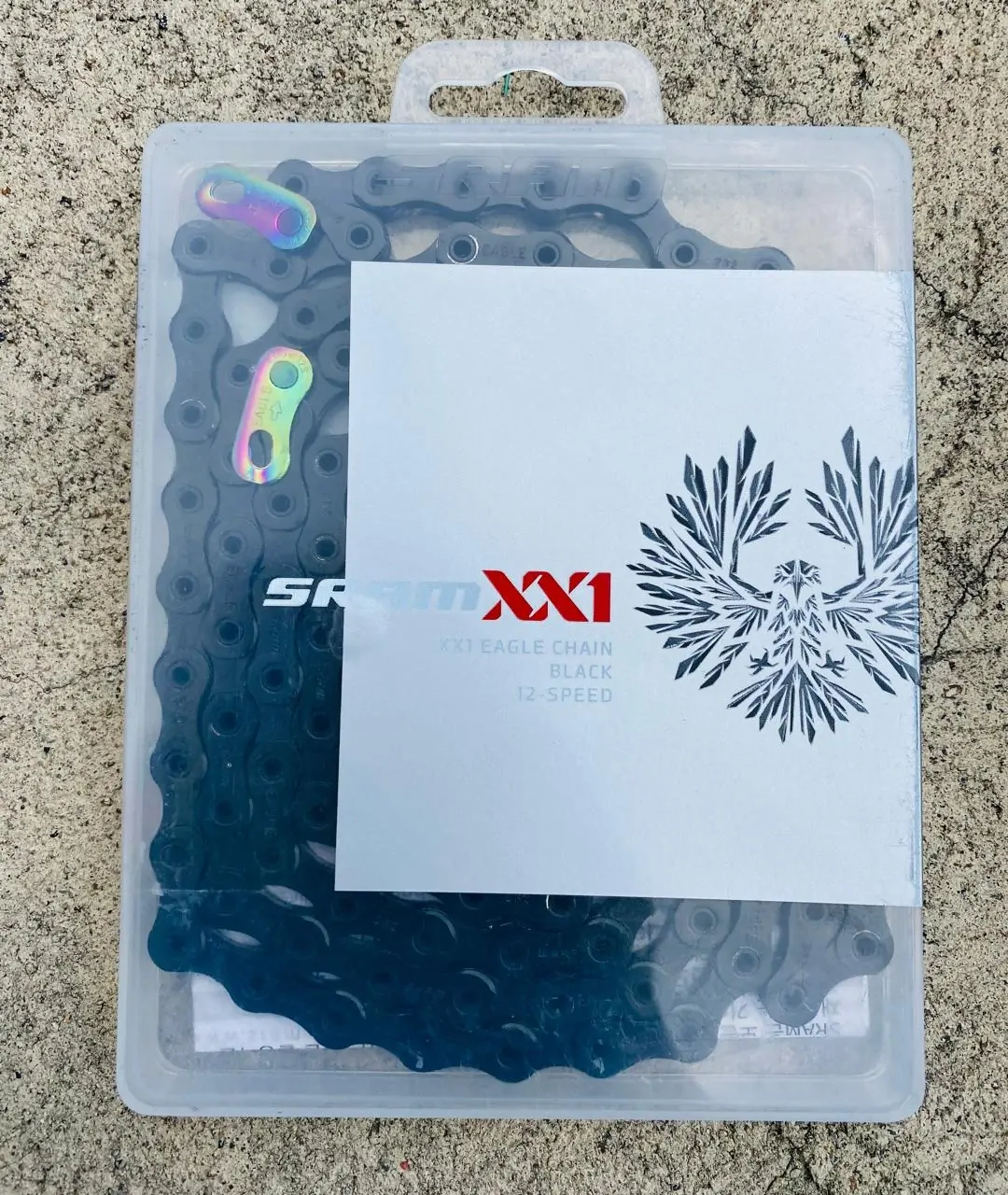 CADENILLA MTB SRAM XX1 EAGLE CHAIN NEGRA 12 SPD (NUEVA) - Imagen 2