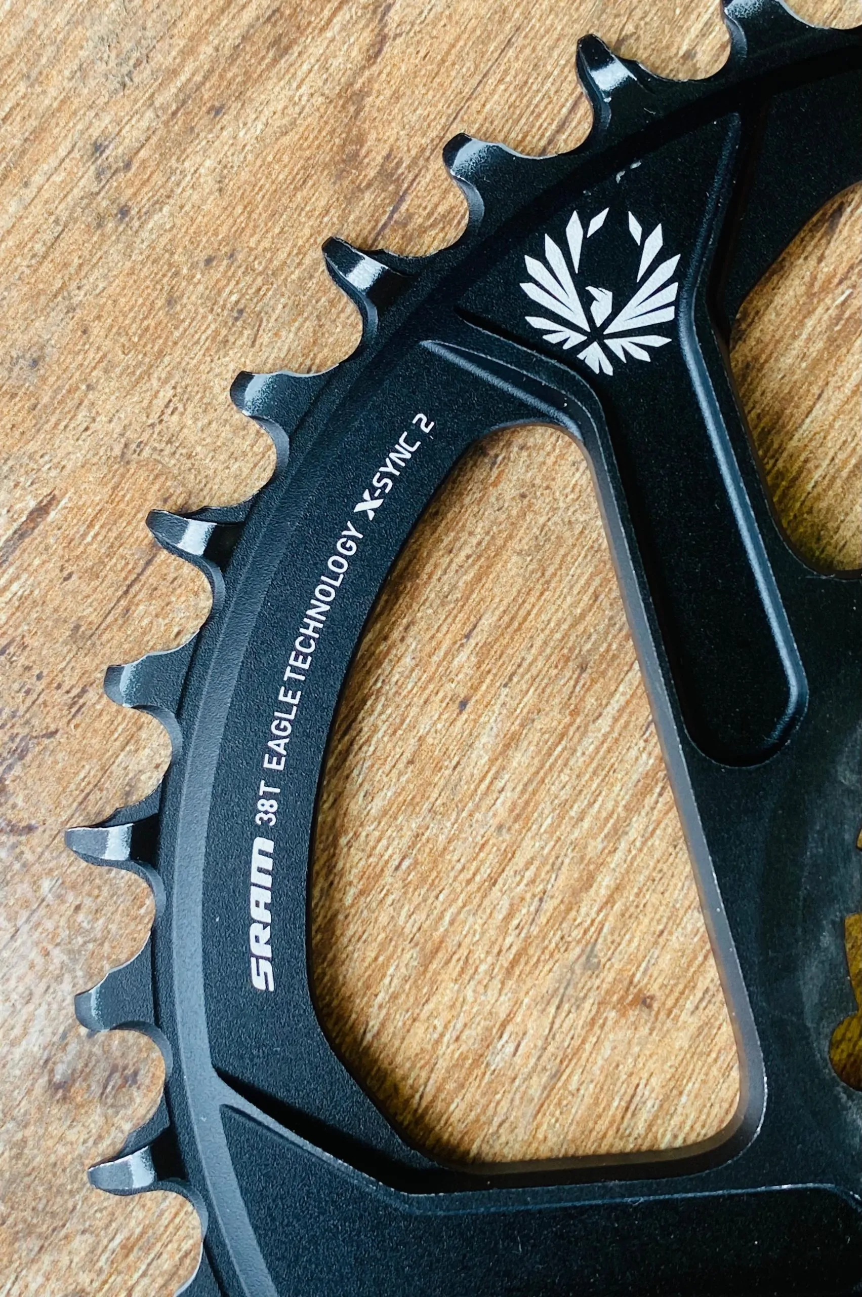 CORONILLA MTB SRAM EAGLE 38D 3MM OFFSET NEGRO (USADA) - Imagen 3