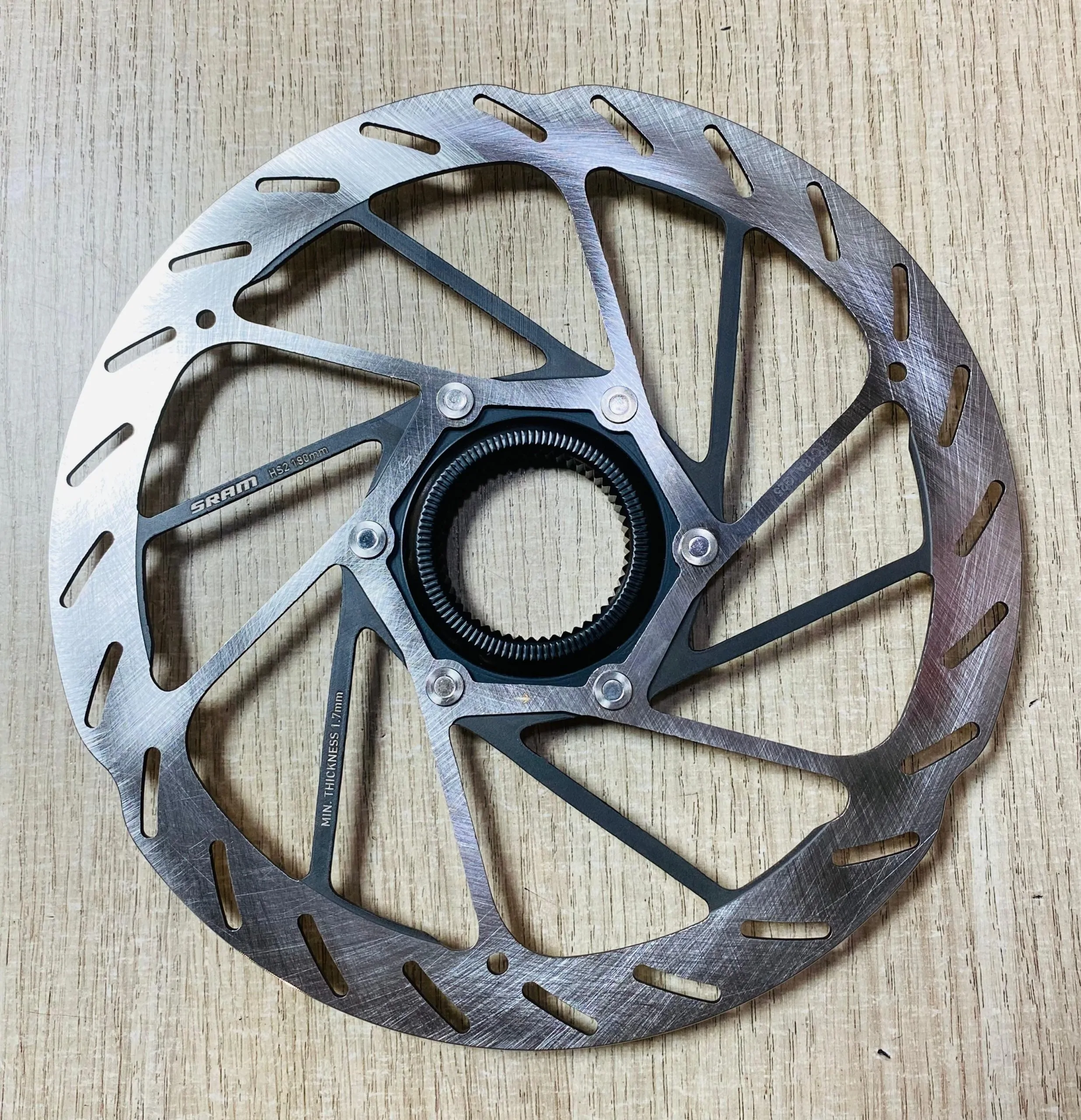 DISCO/ROTOR SRAM HS2 MTB CENTERLOCK 180MM (00.5018.176.005) - Imagen 4